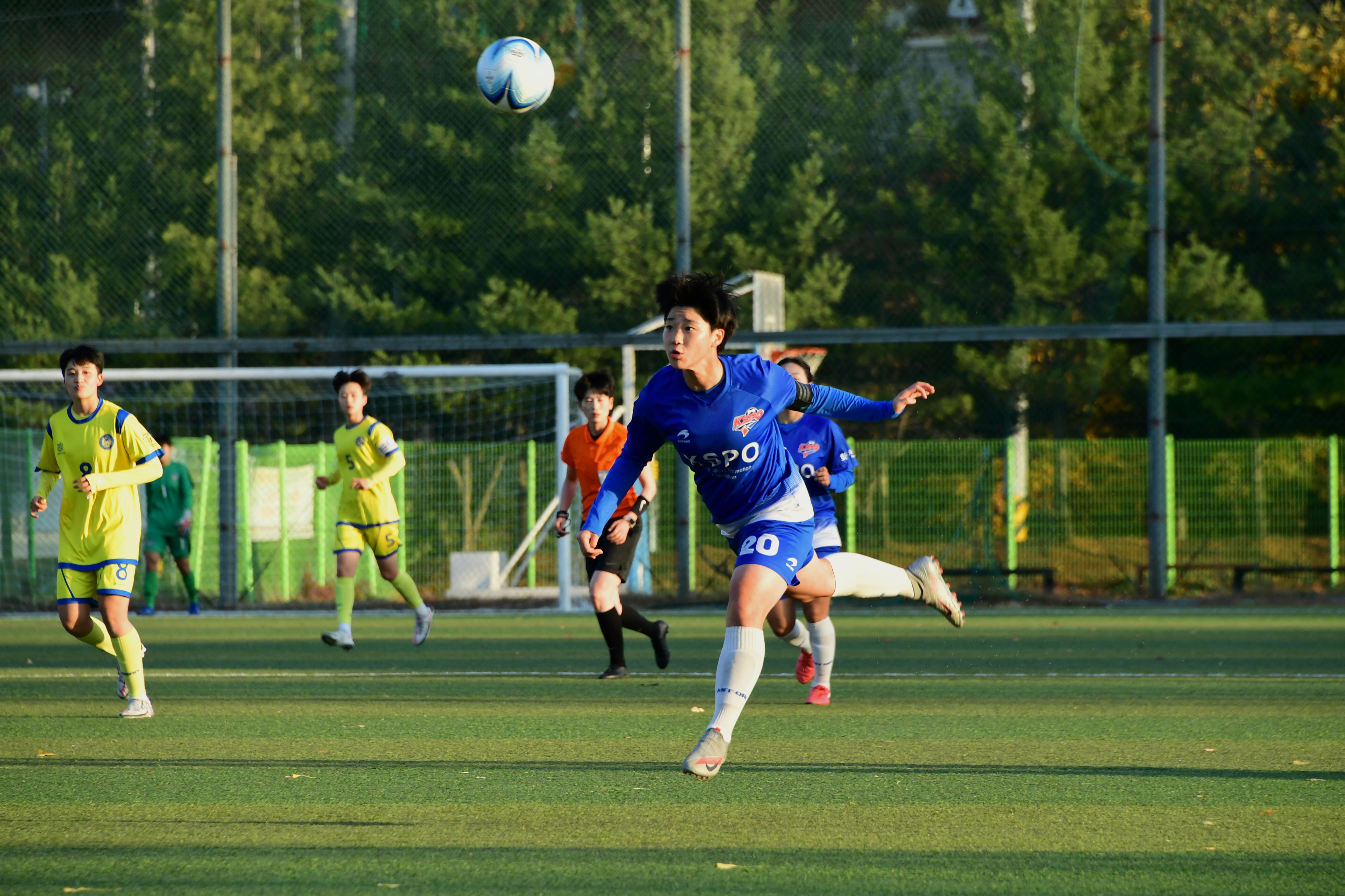 2020 추계 한국여자축구연맹전 의 사진