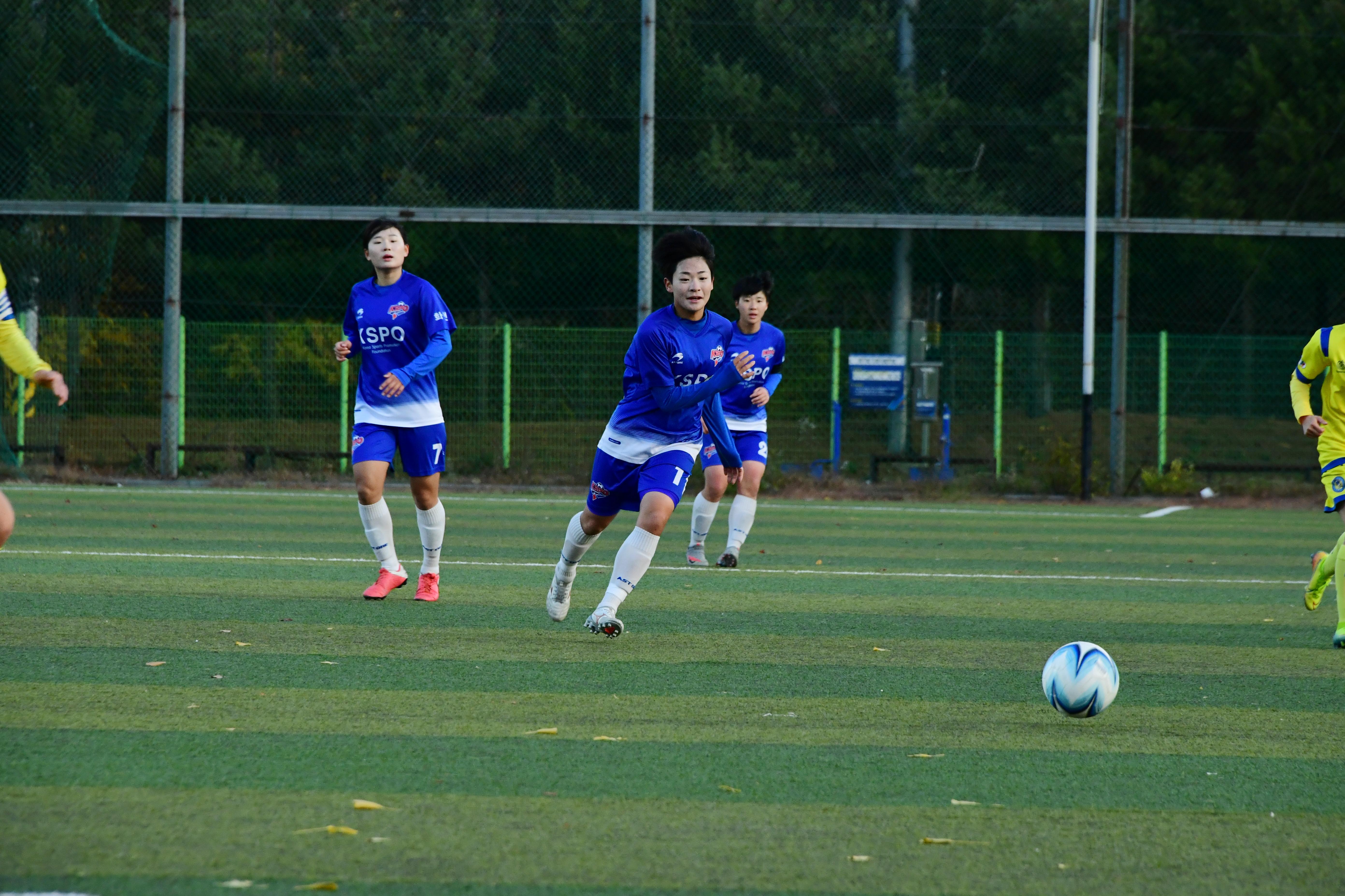 2020 추계 한국여자축구연맹전 의 사진