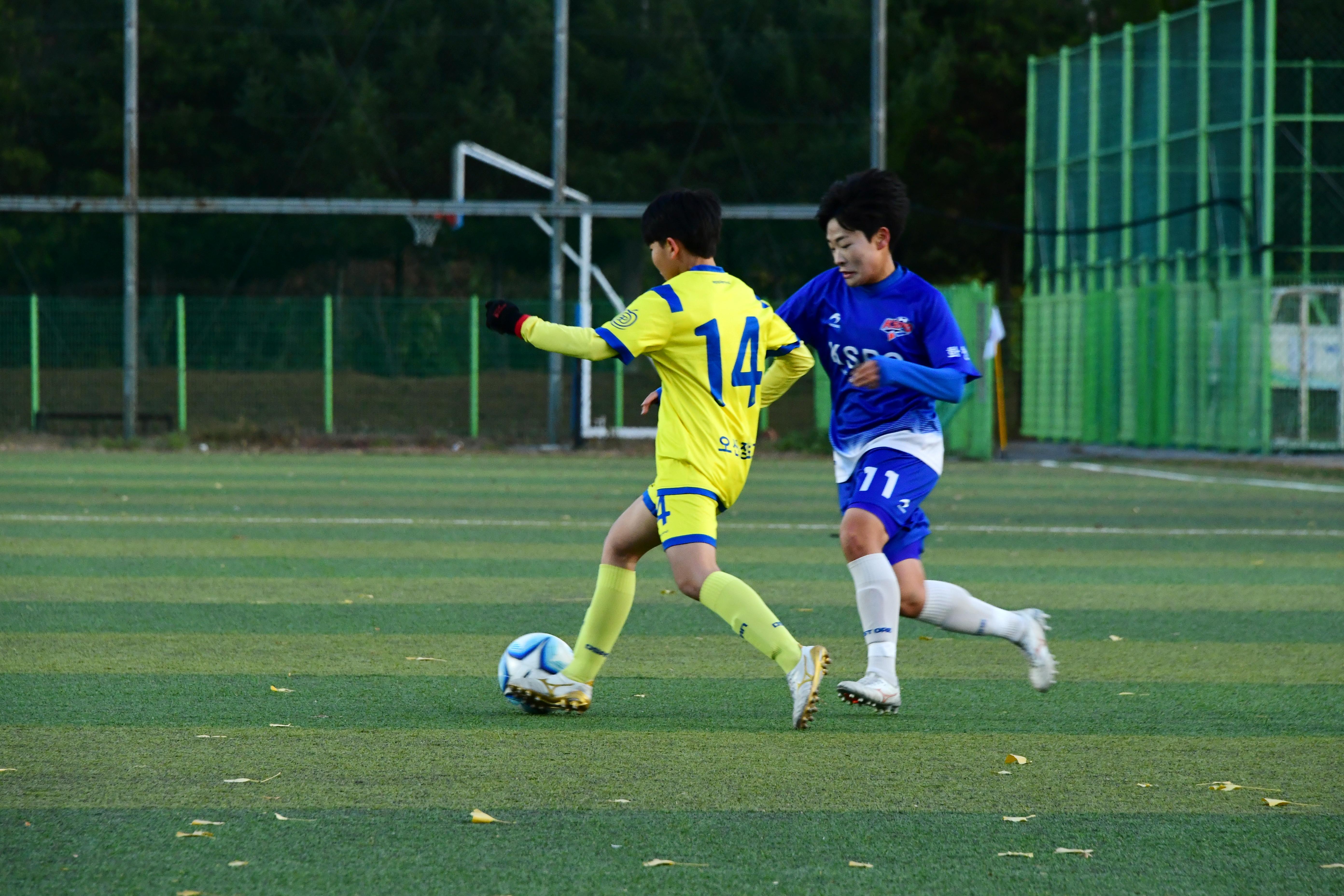 2020 추계 한국여자축구연맹전 의 사진