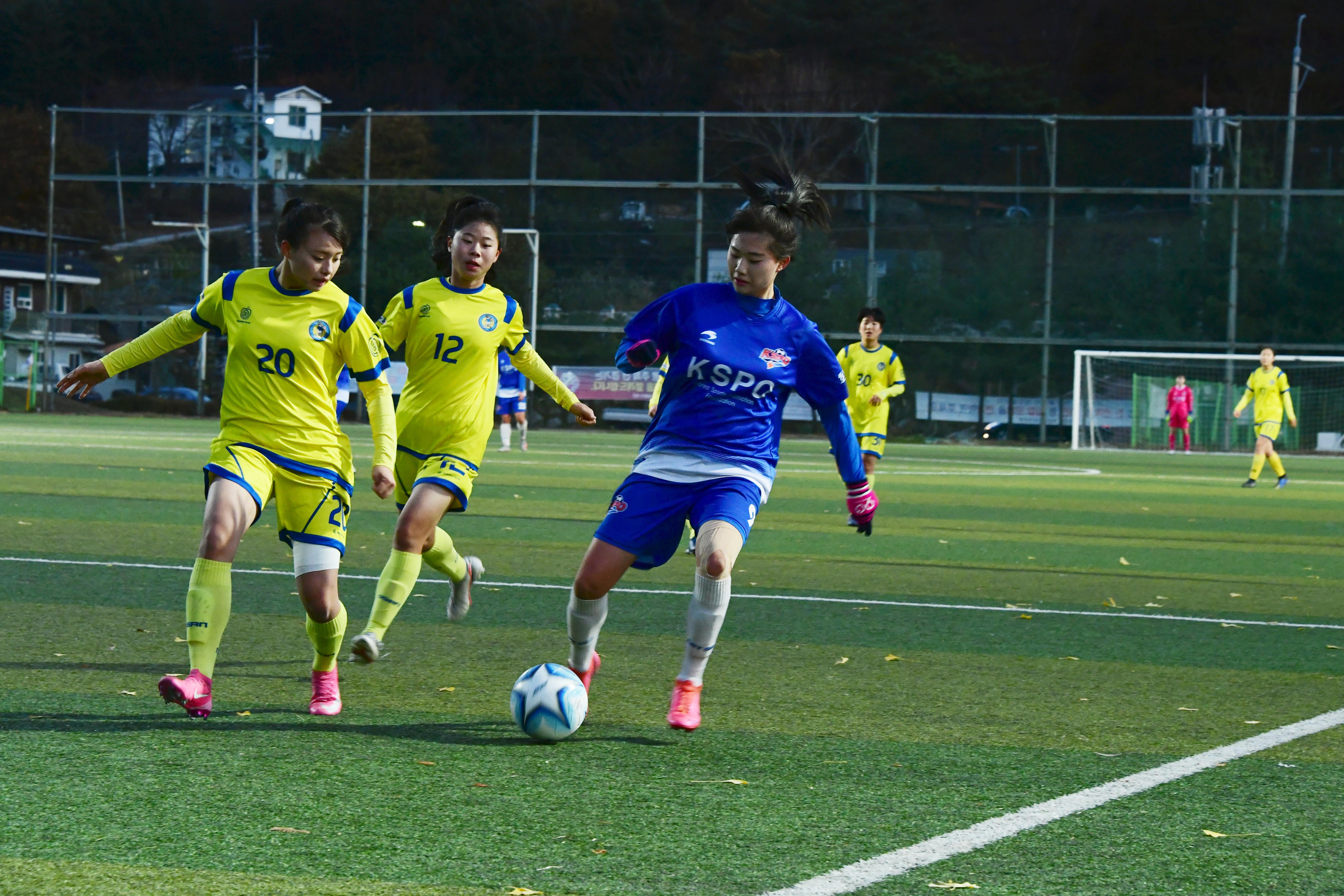 2020 추계 한국여자축구연맹전 의 사진