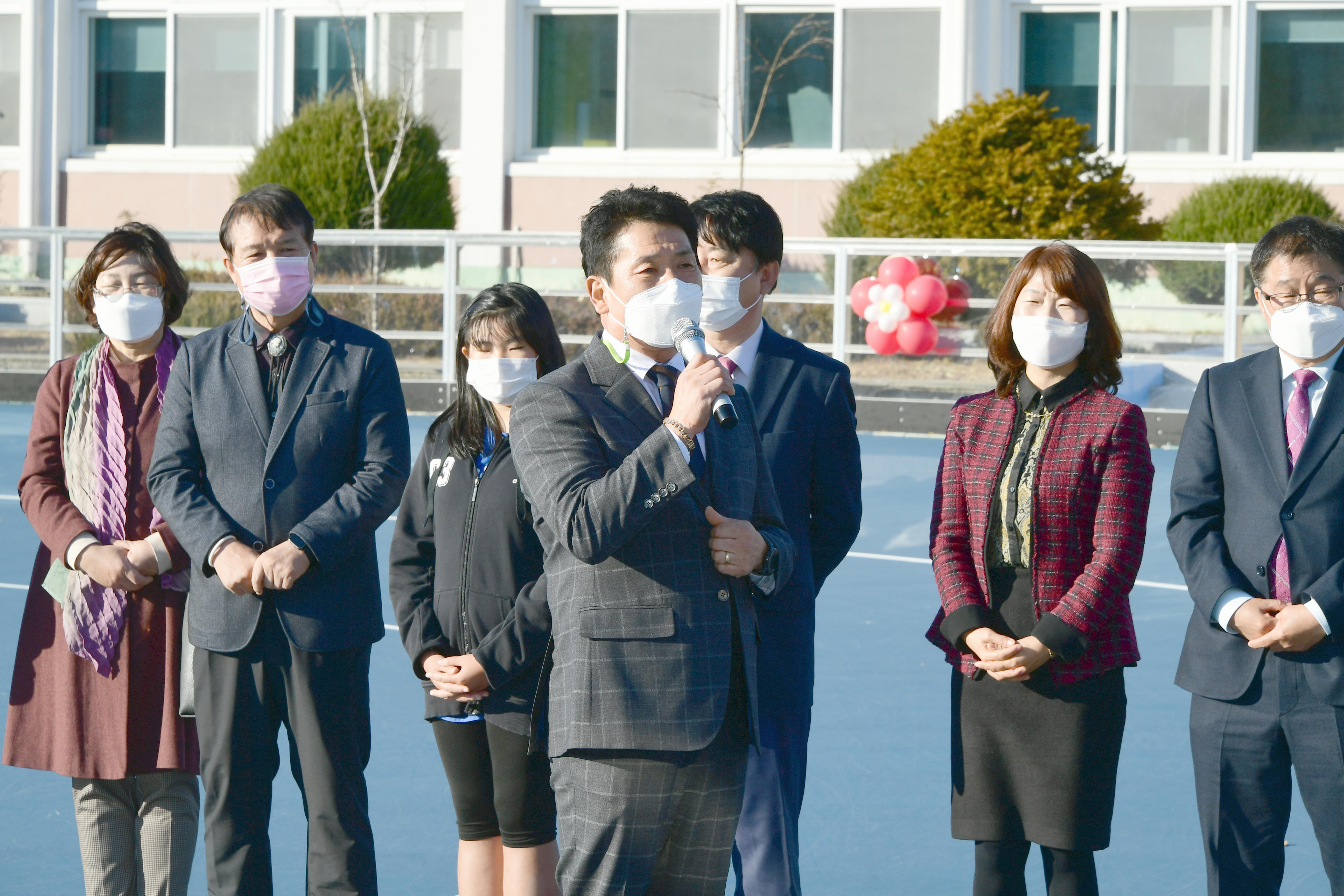 2020 사내초등학교 인라인장 개장식 의 사진