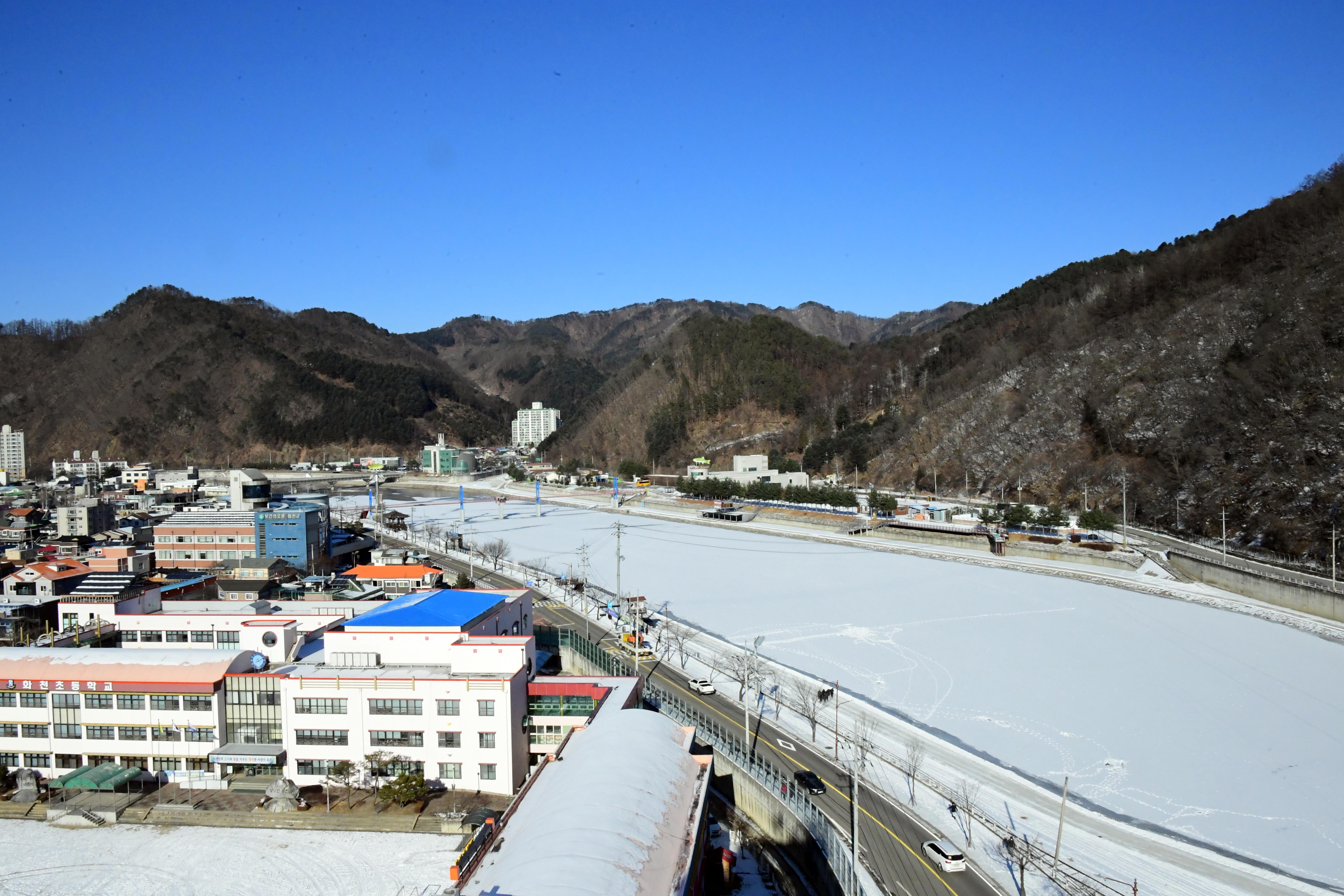 2020 화천산천어축제장 전경 사진