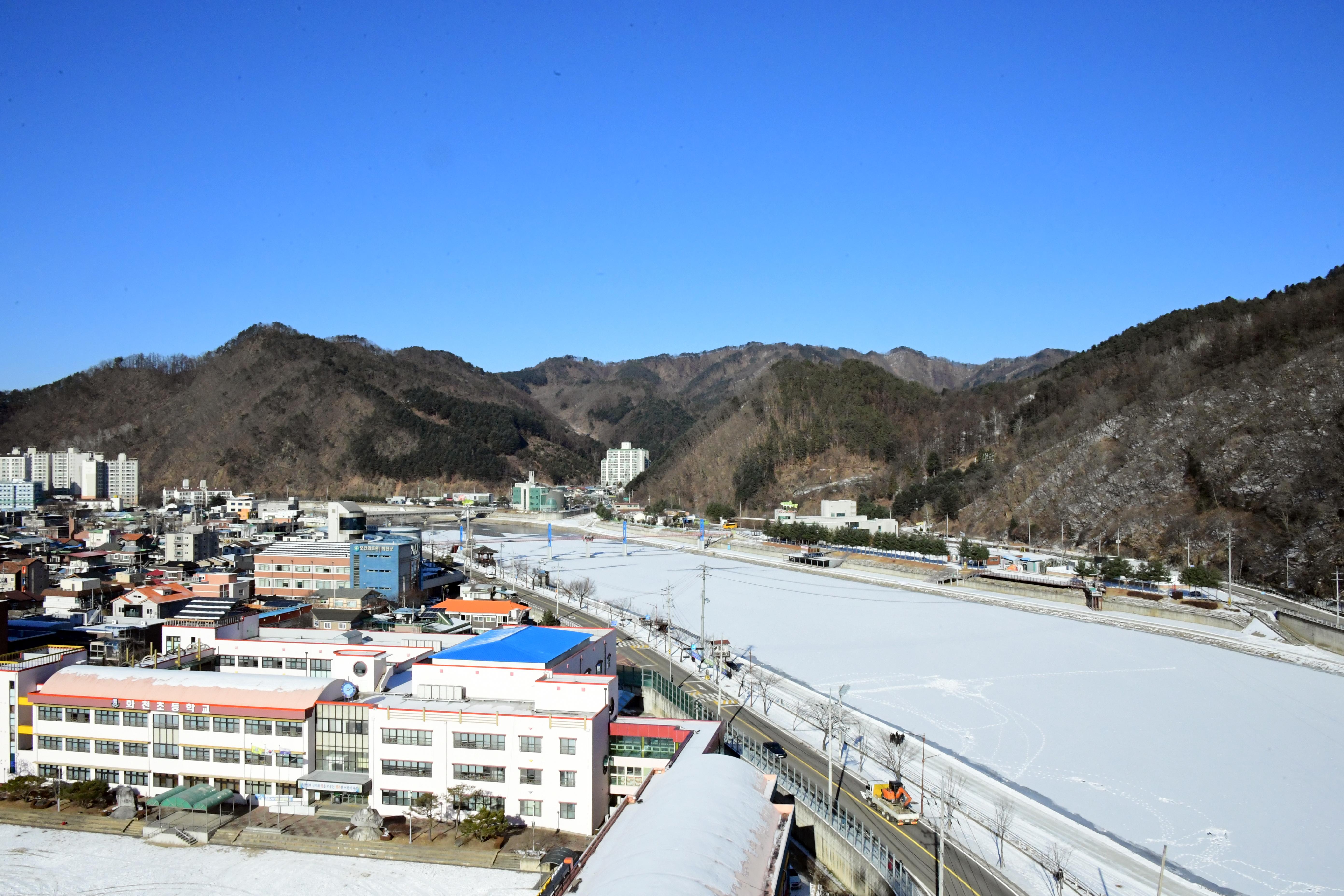 2020 화천산천어축제장 전경 의 사진