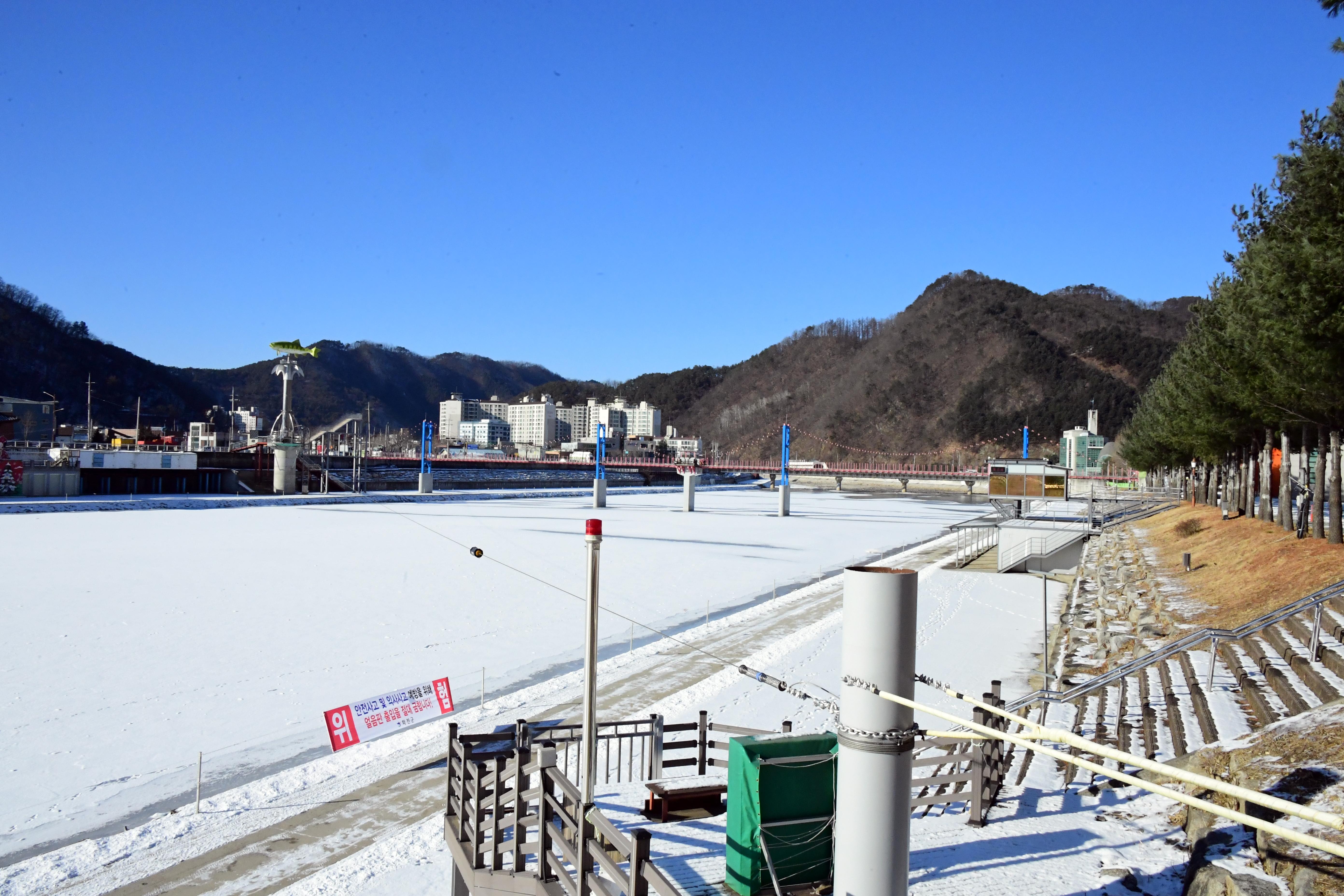 2020 화천산천어축제장 전경 의 사진