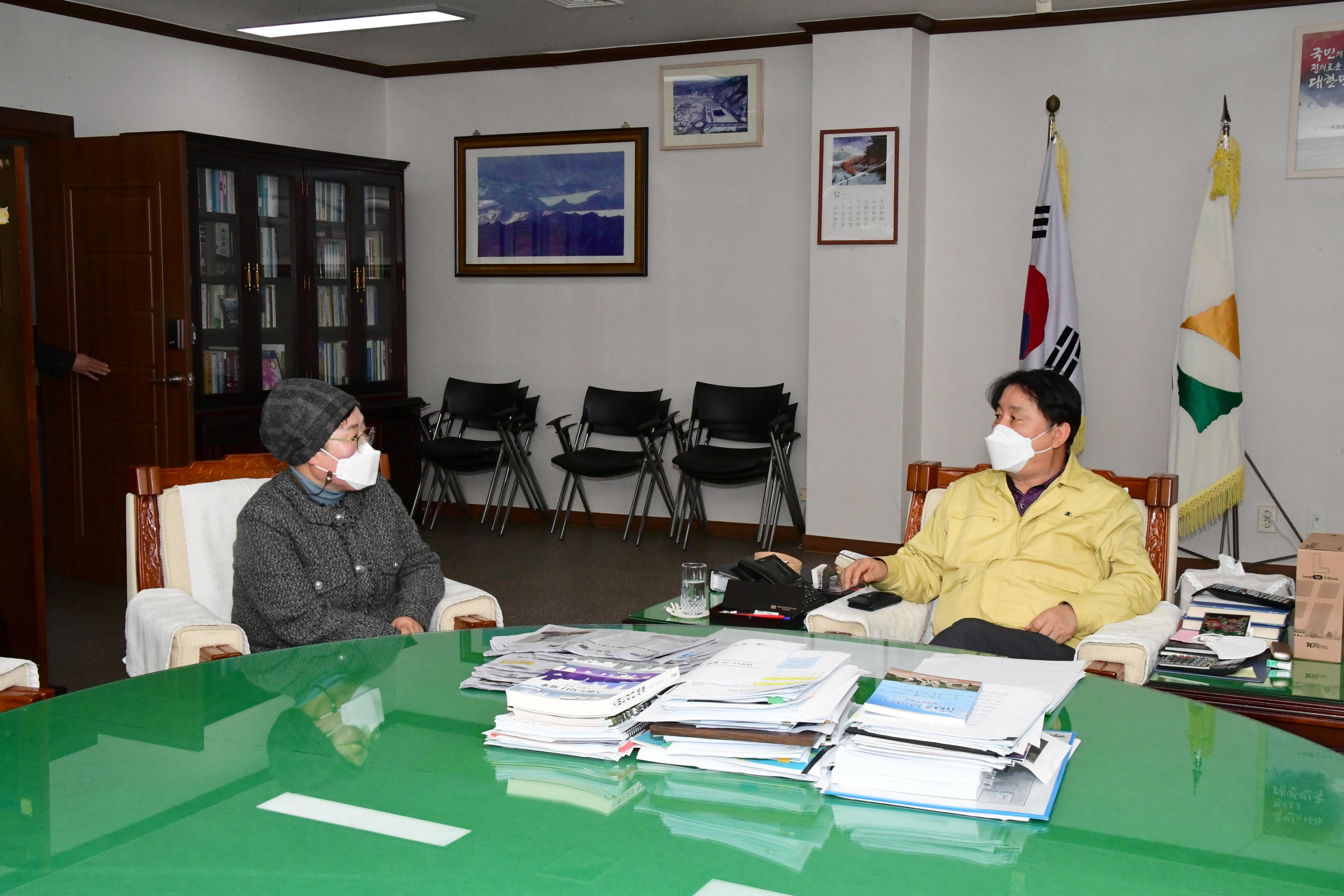 2020 퇴직공무원 정부포상 및 공로패 수여식 의 사진