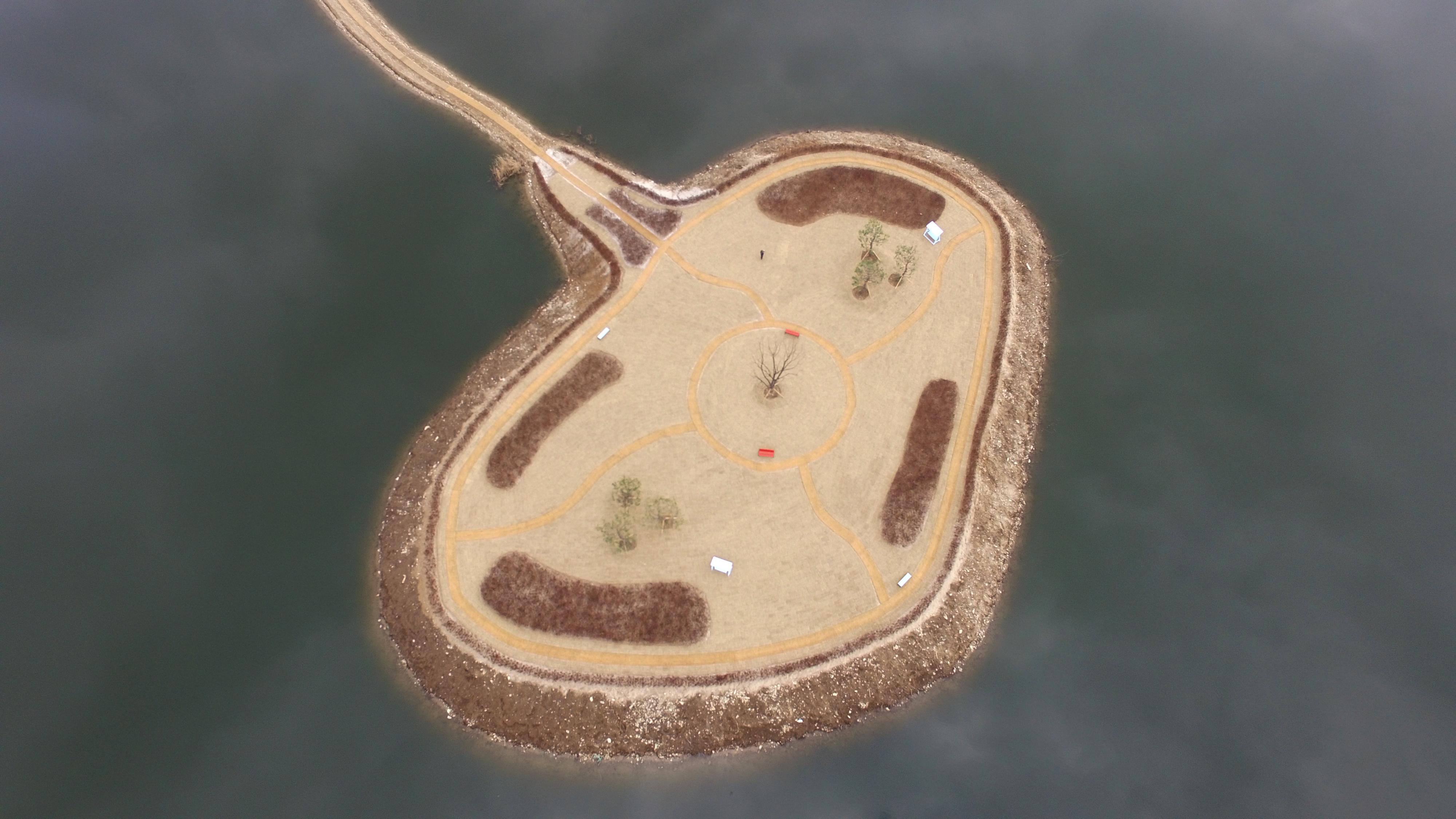 2021 간동면 도송리 말골 하트섬 의 사진
