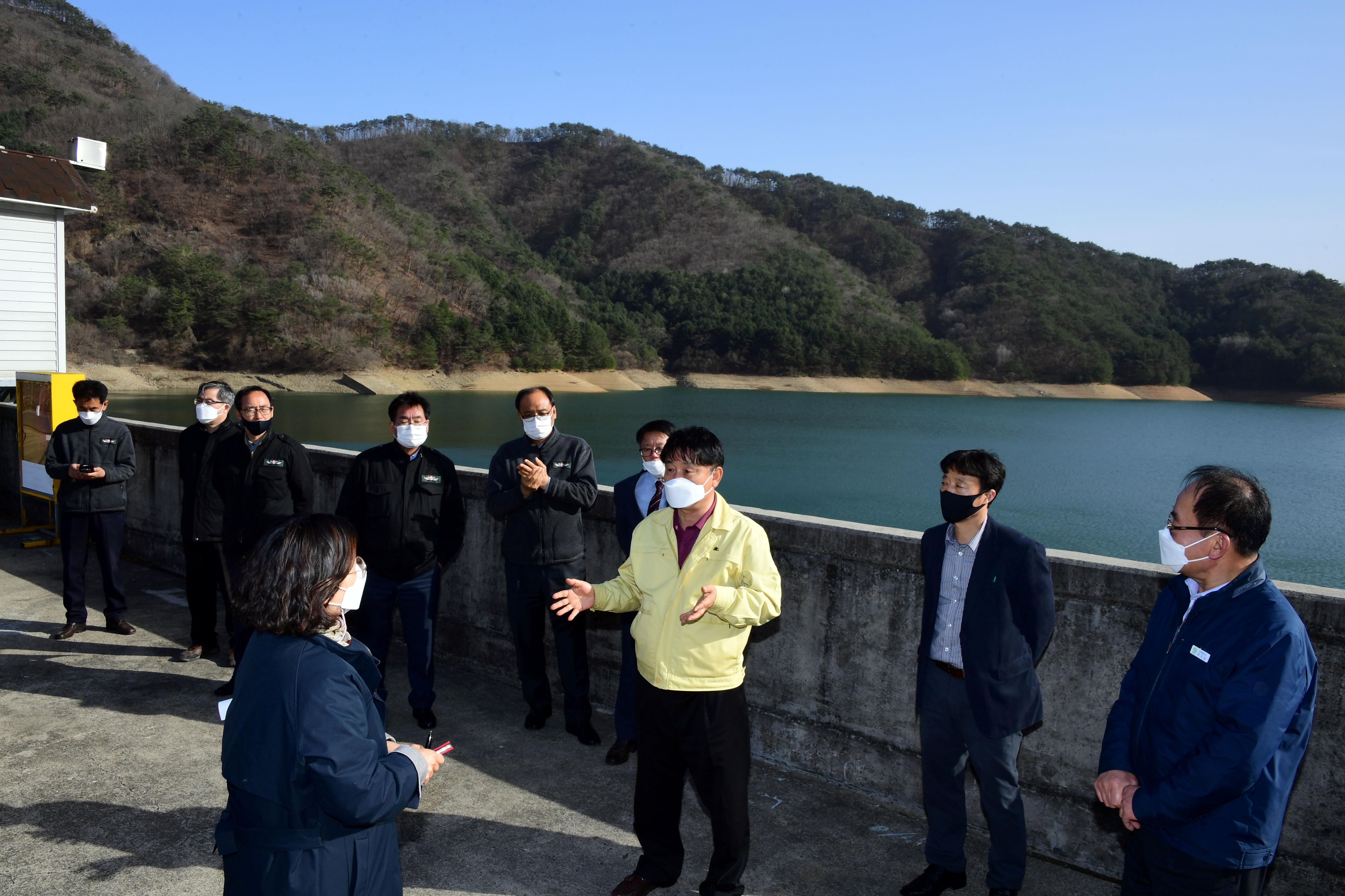 2021 화천수력발전소 및 화천댐 현장 점검 의 사진