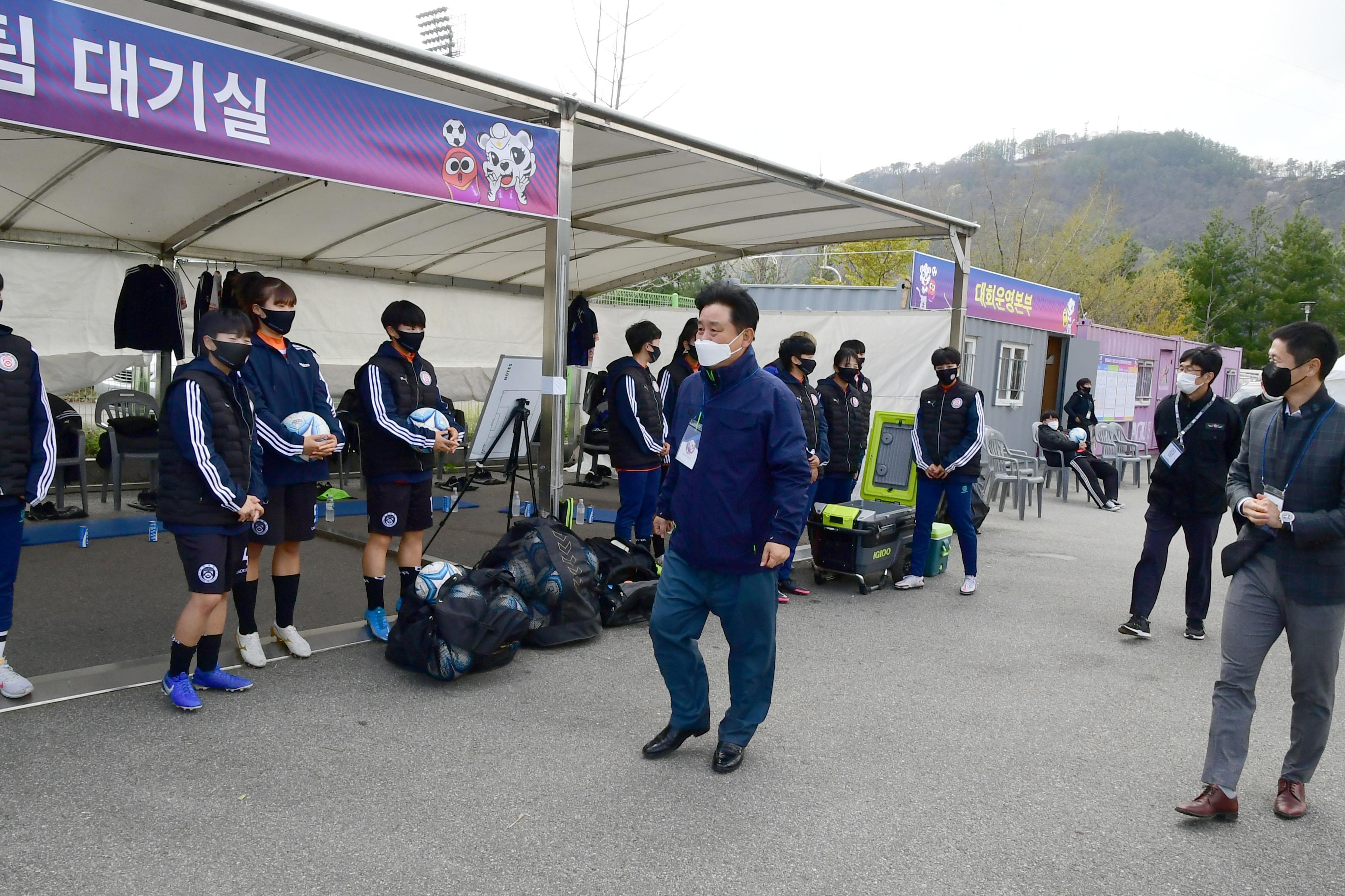 2021 한국여자축구연맹전 의 사진