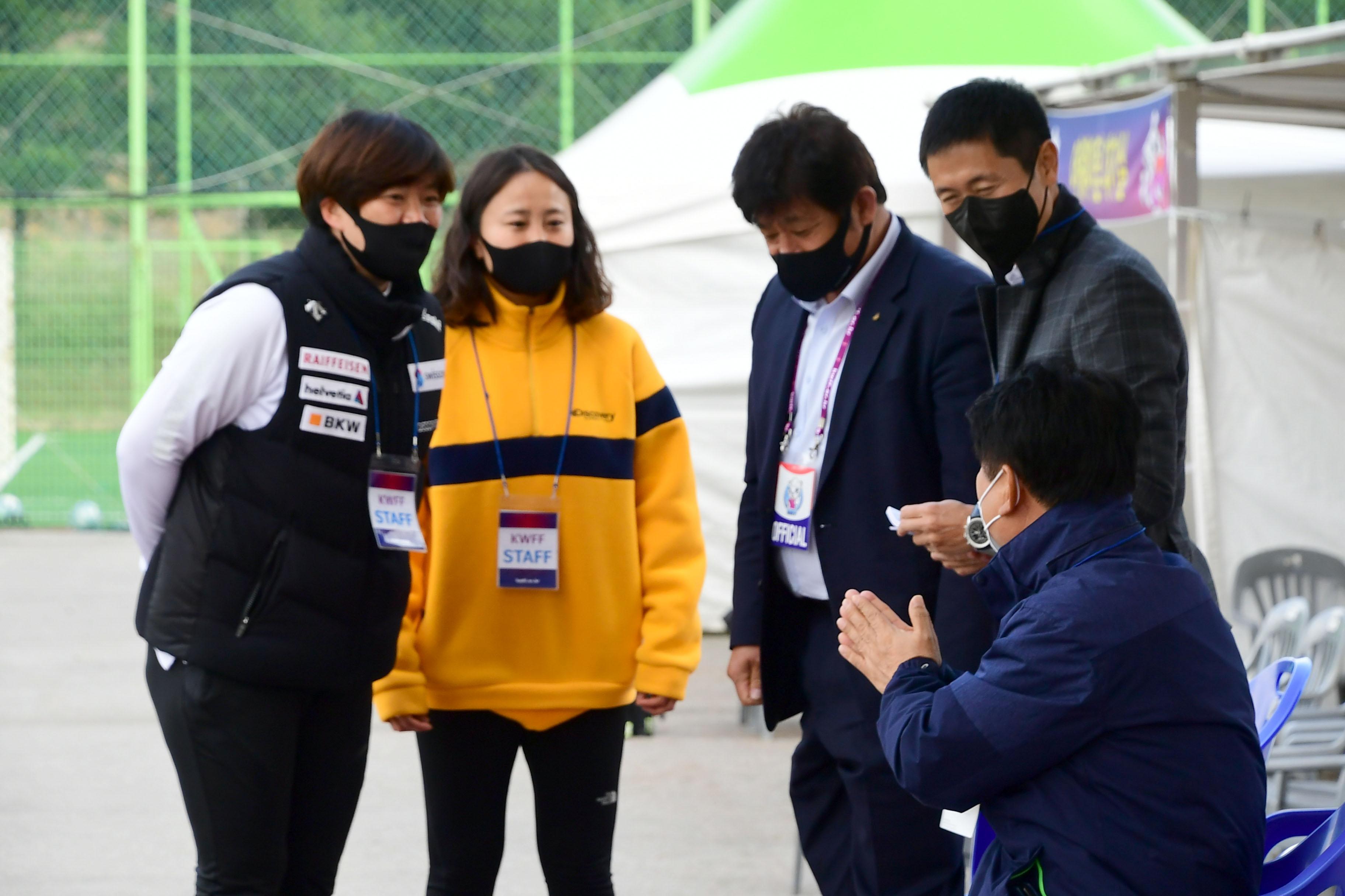 2021 한국여자축구연맹전 의 사진