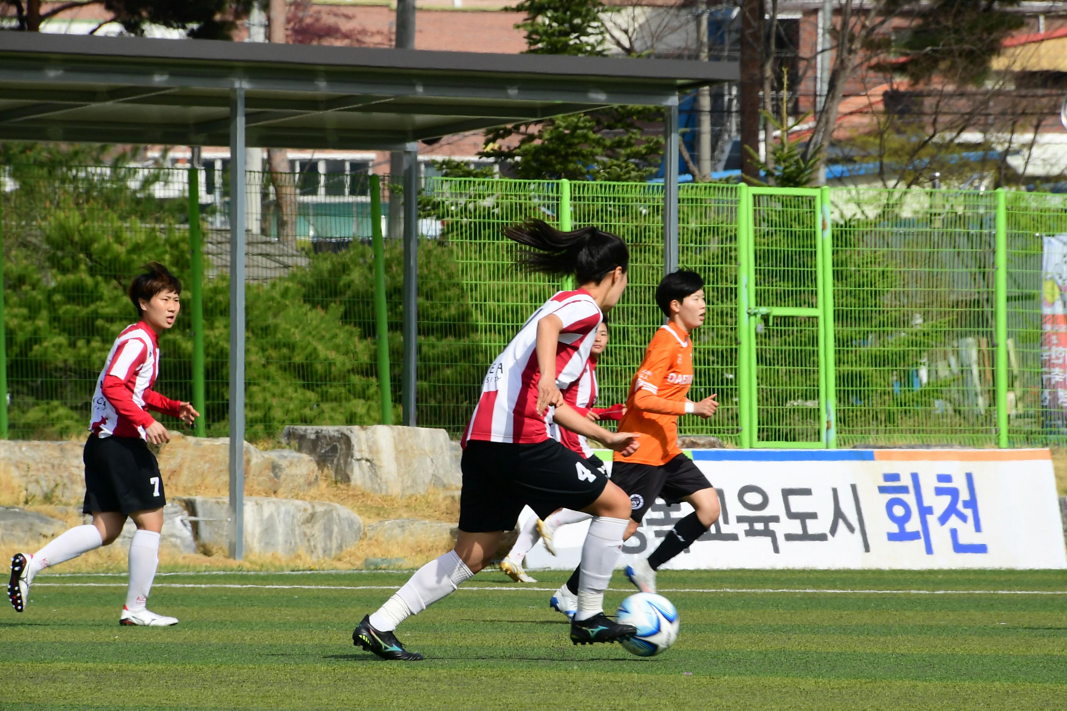 2021 한국여자축구연맹전 의 사진