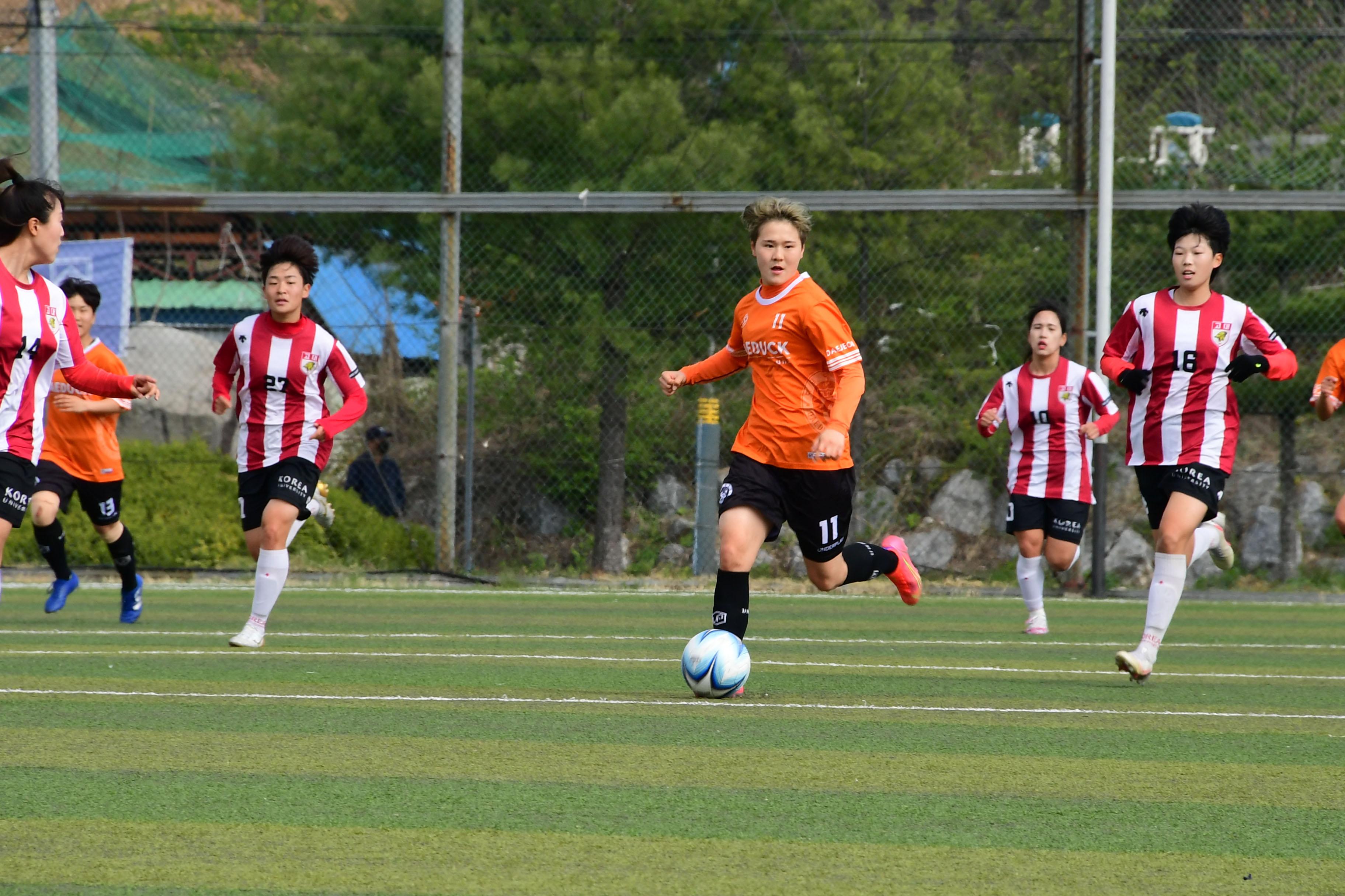 2021 한국여자축구연맹전 의 사진