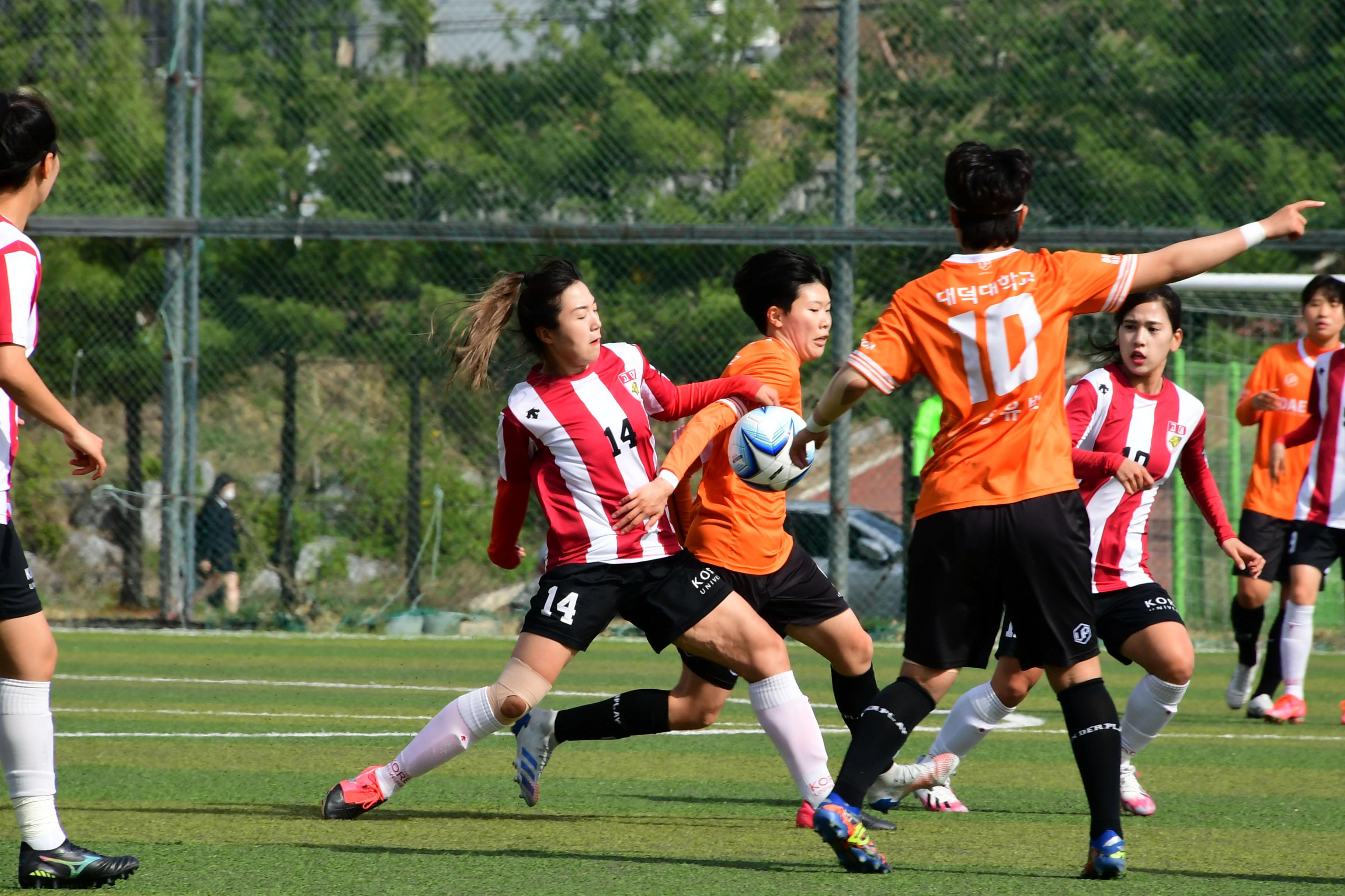 2021 한국여자축구연맹전 의 사진