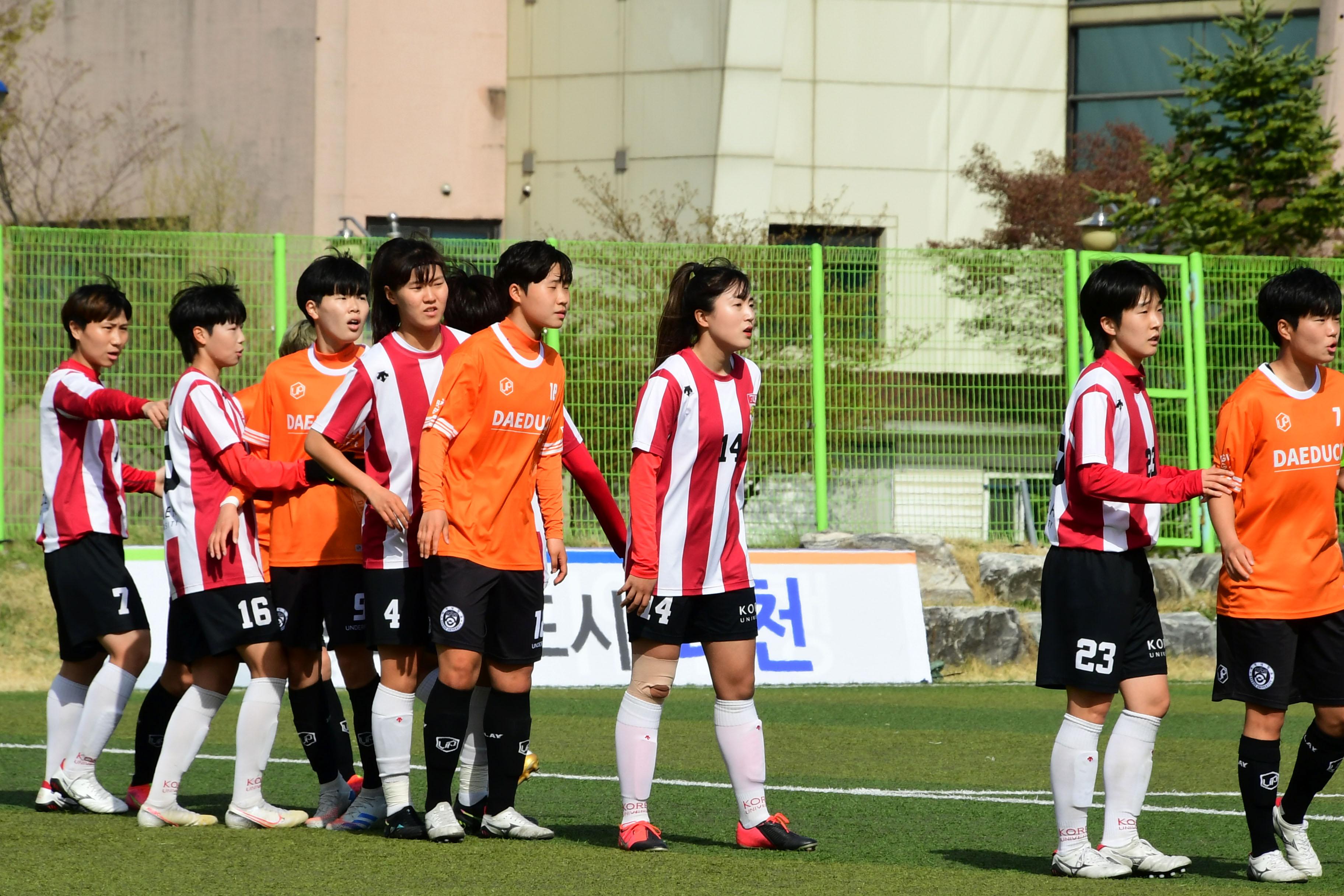 2021 한국여자축구연맹전 의 사진