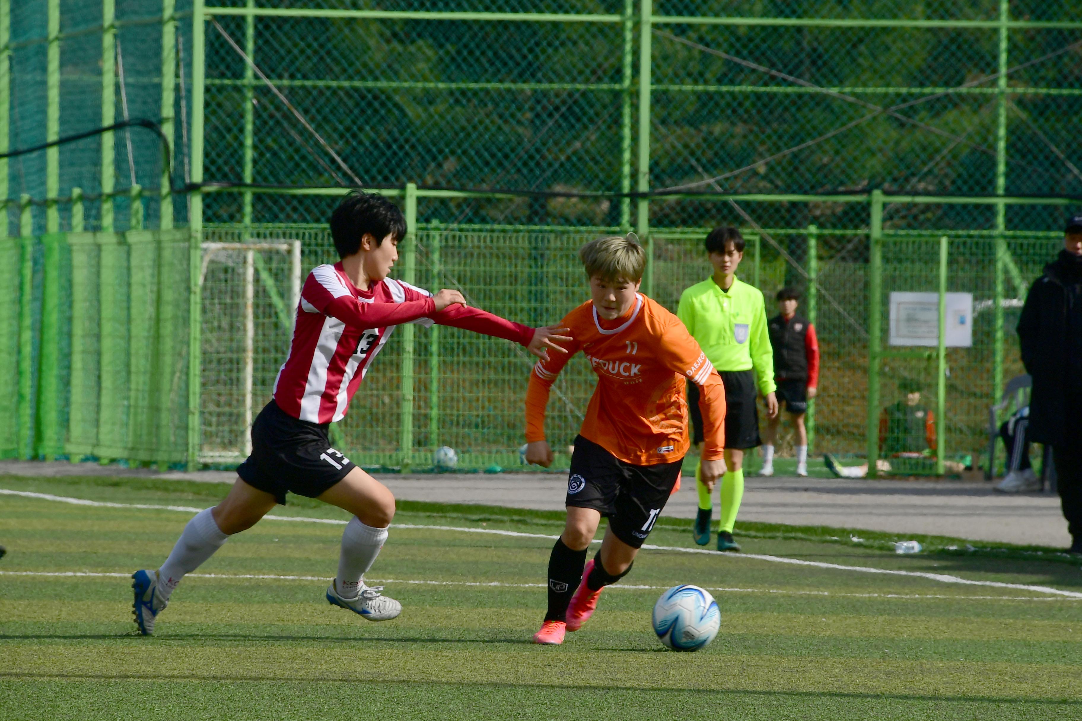 2021 한국여자축구연맹전 의 사진