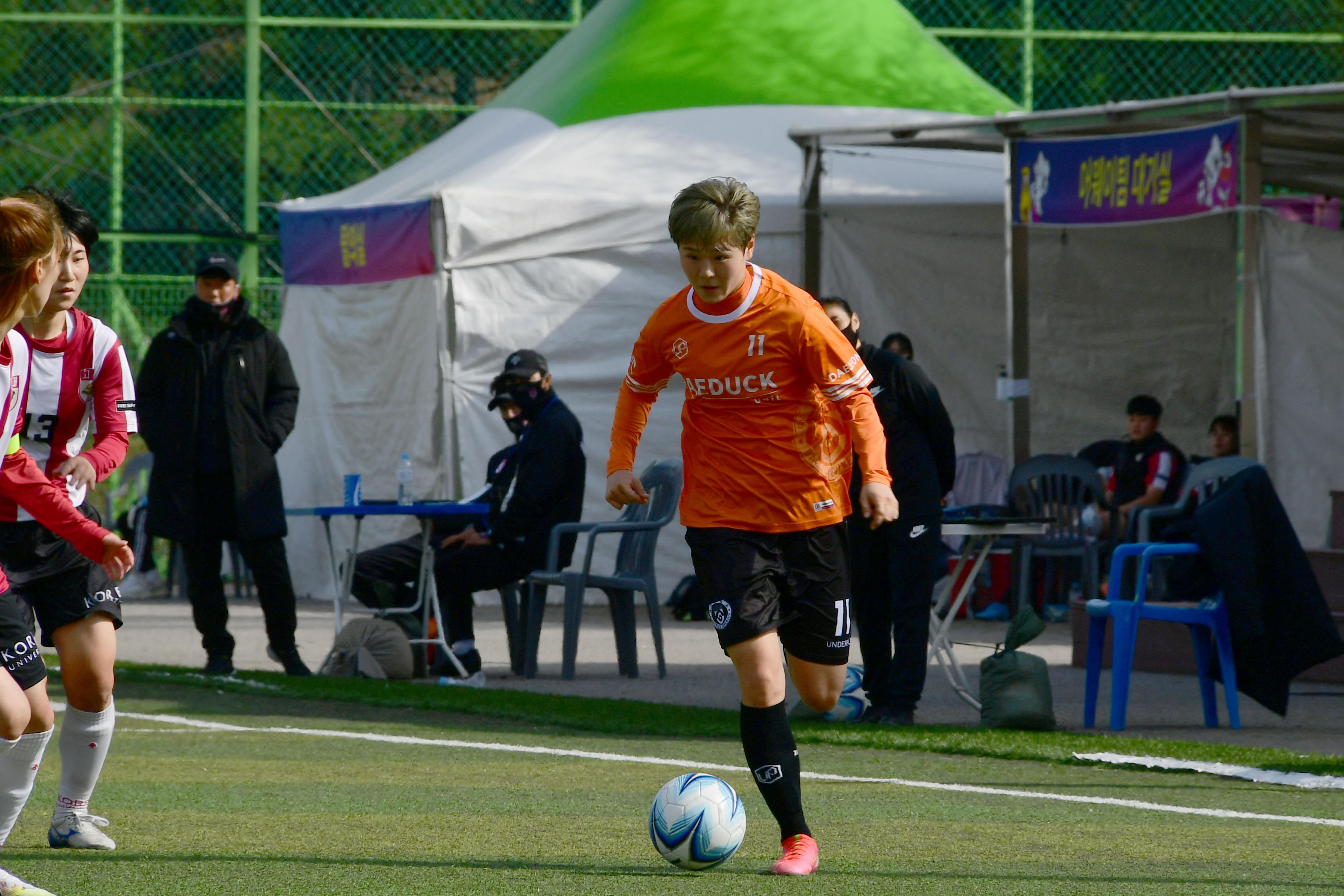 2021 한국여자축구연맹전 의 사진