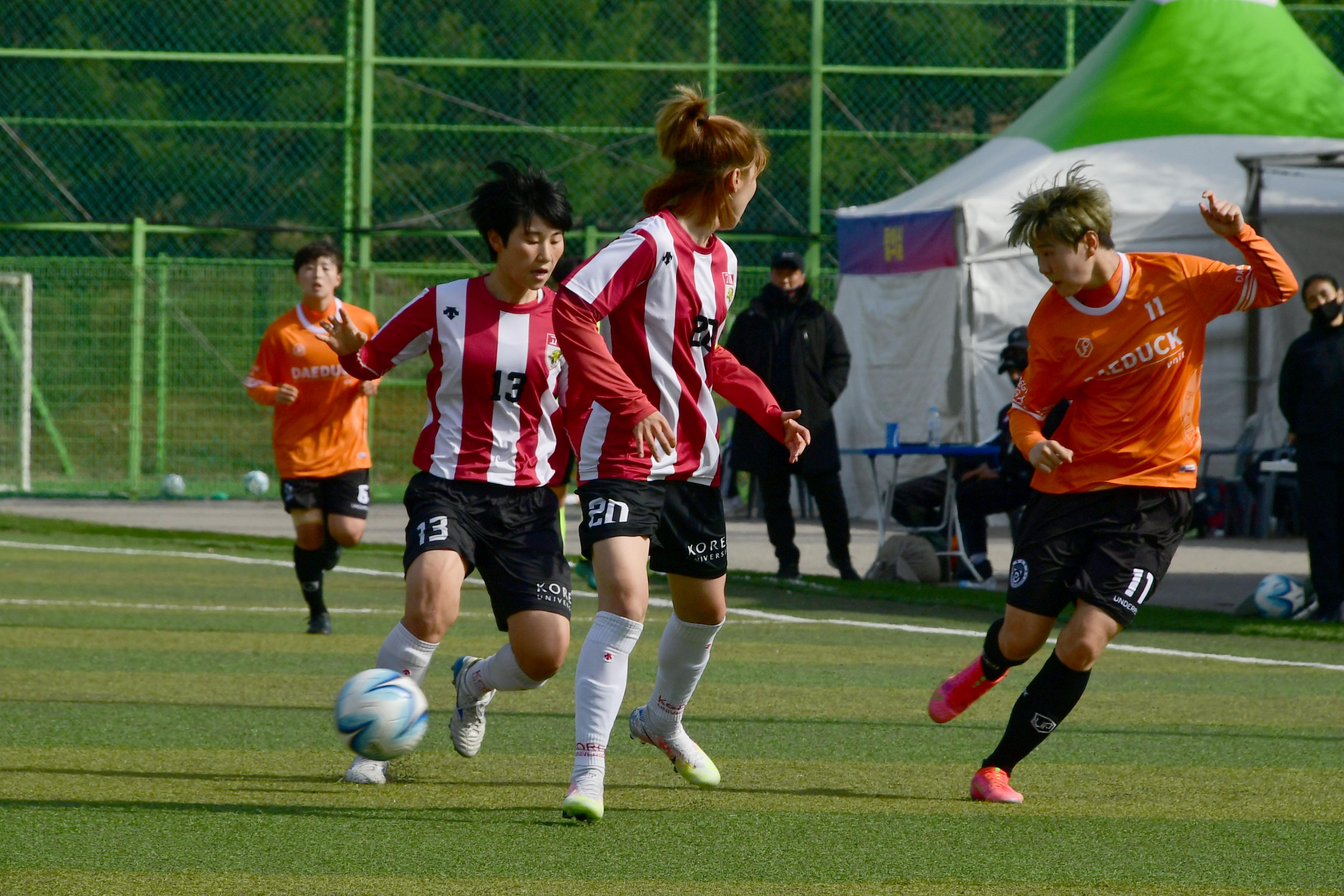 2021 한국여자축구연맹전 의 사진