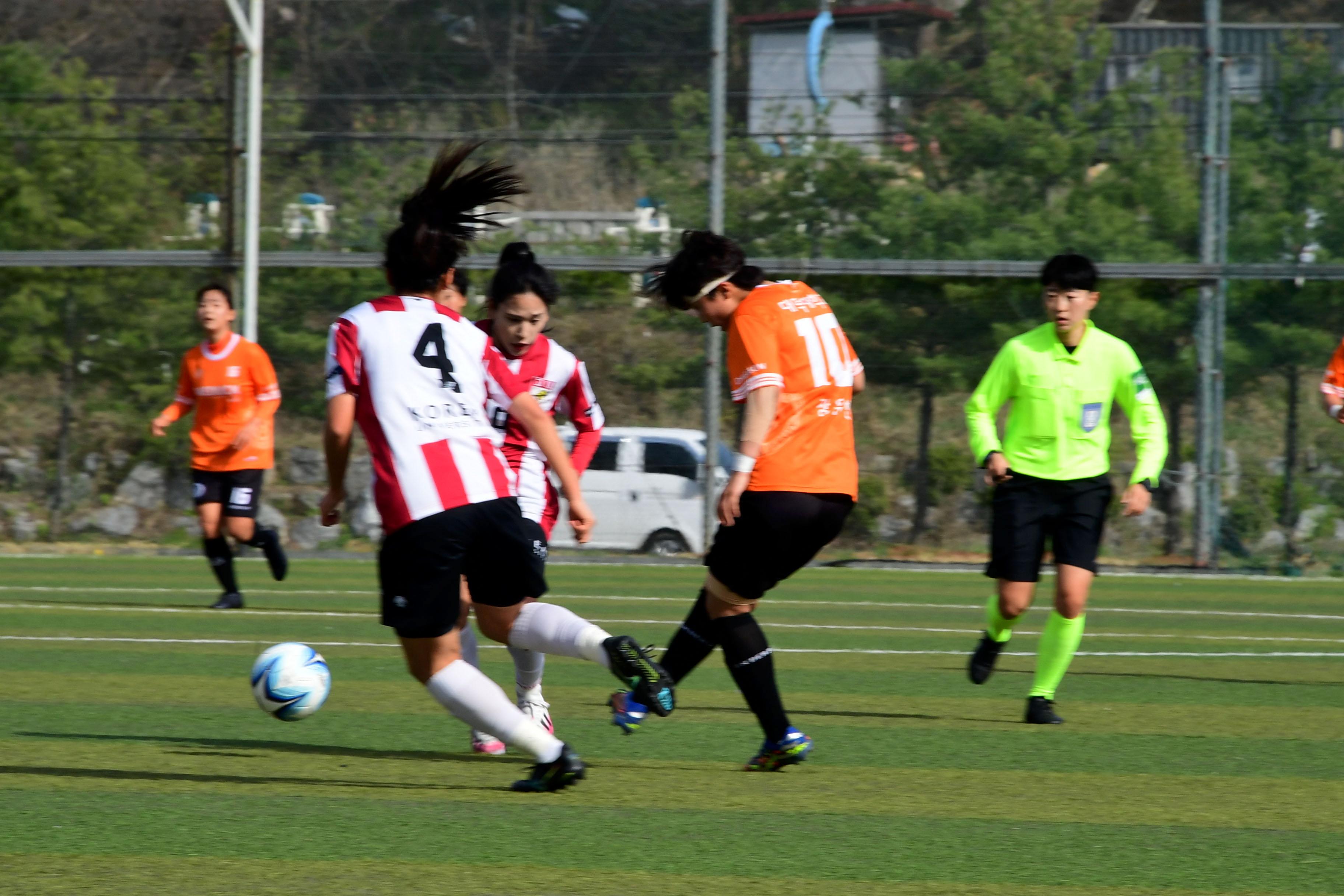 2021 한국여자축구연맹전 의 사진