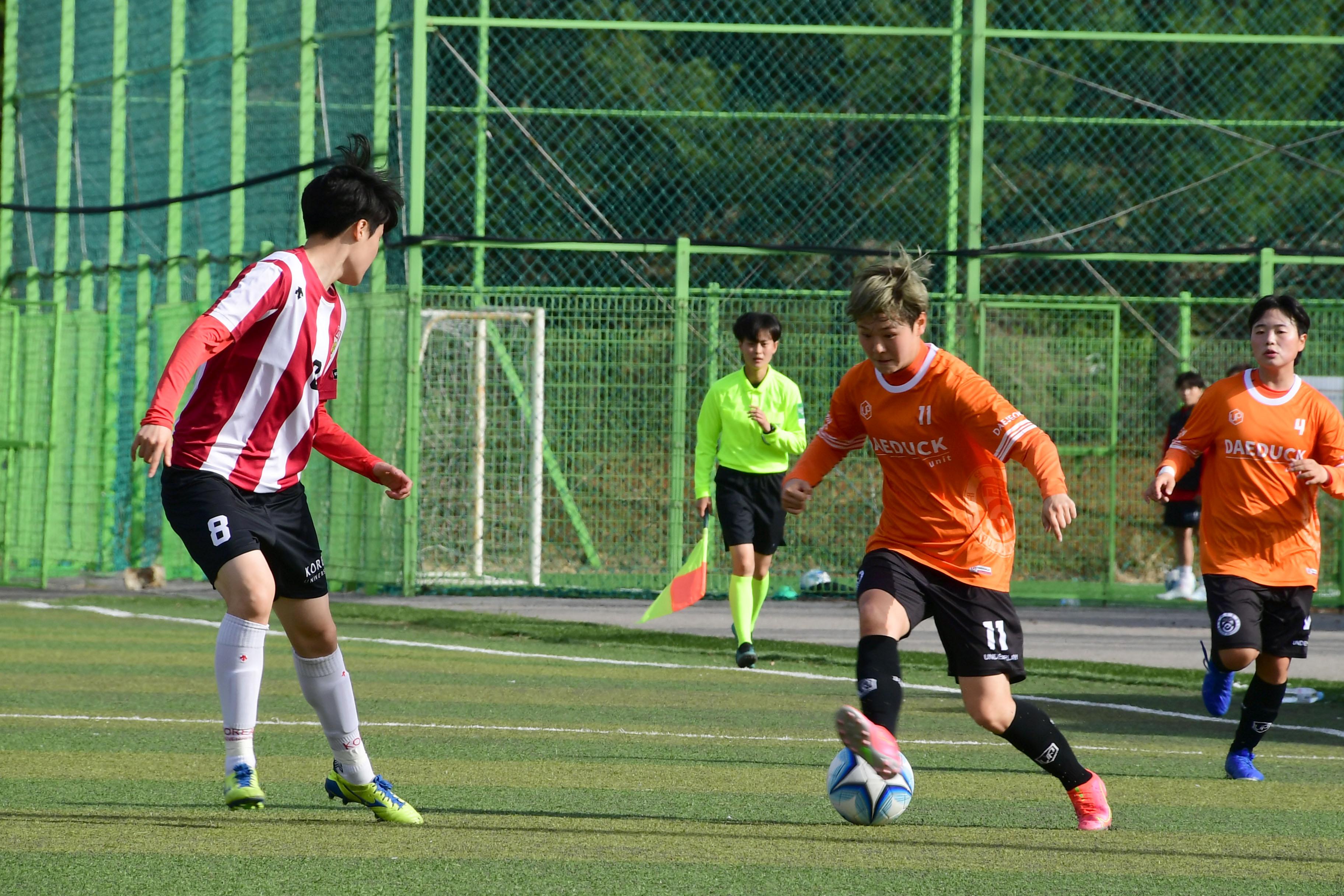 2021 한국여자축구연맹전 의 사진