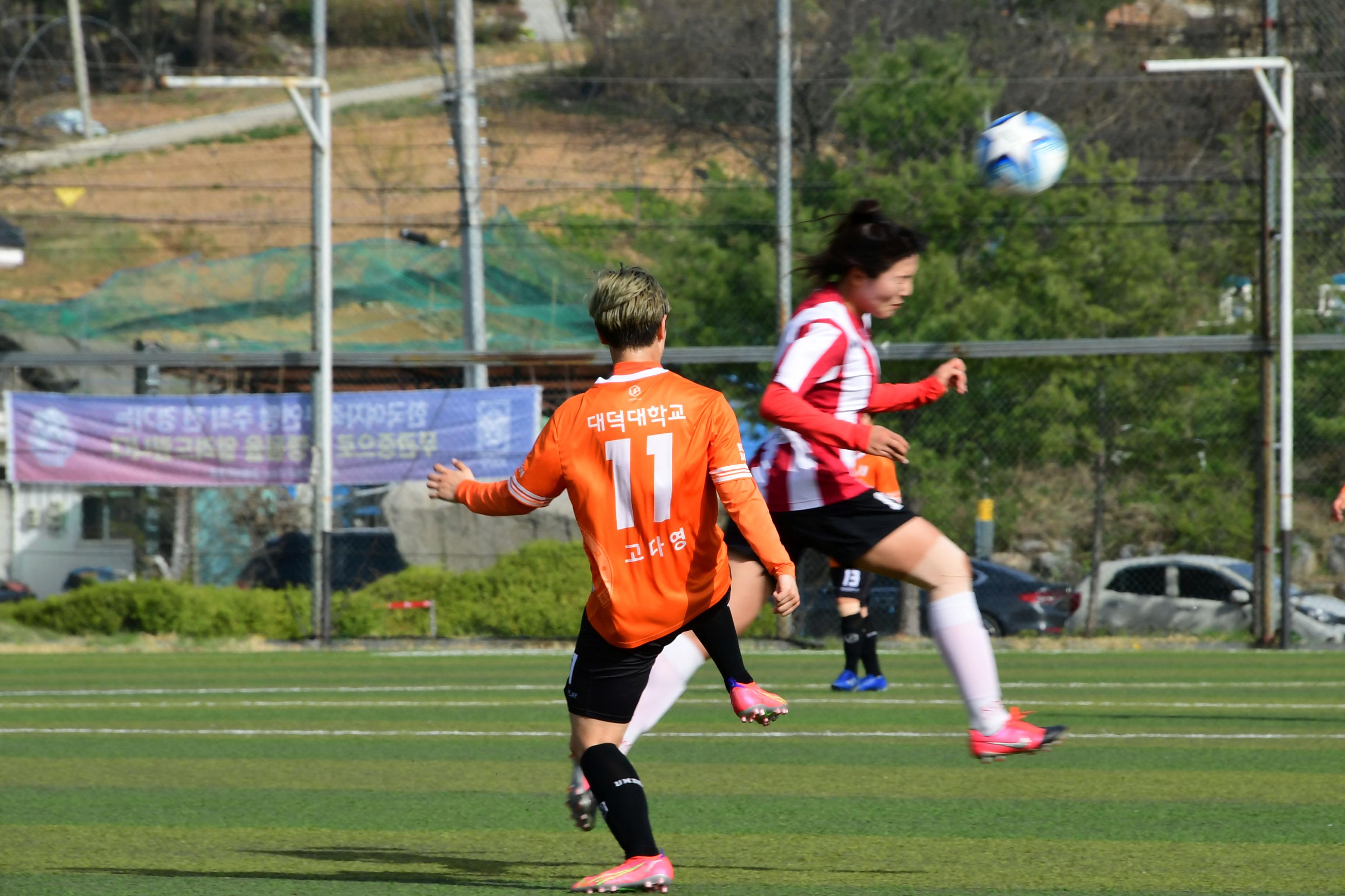 2021 한국여자축구연맹전 의 사진