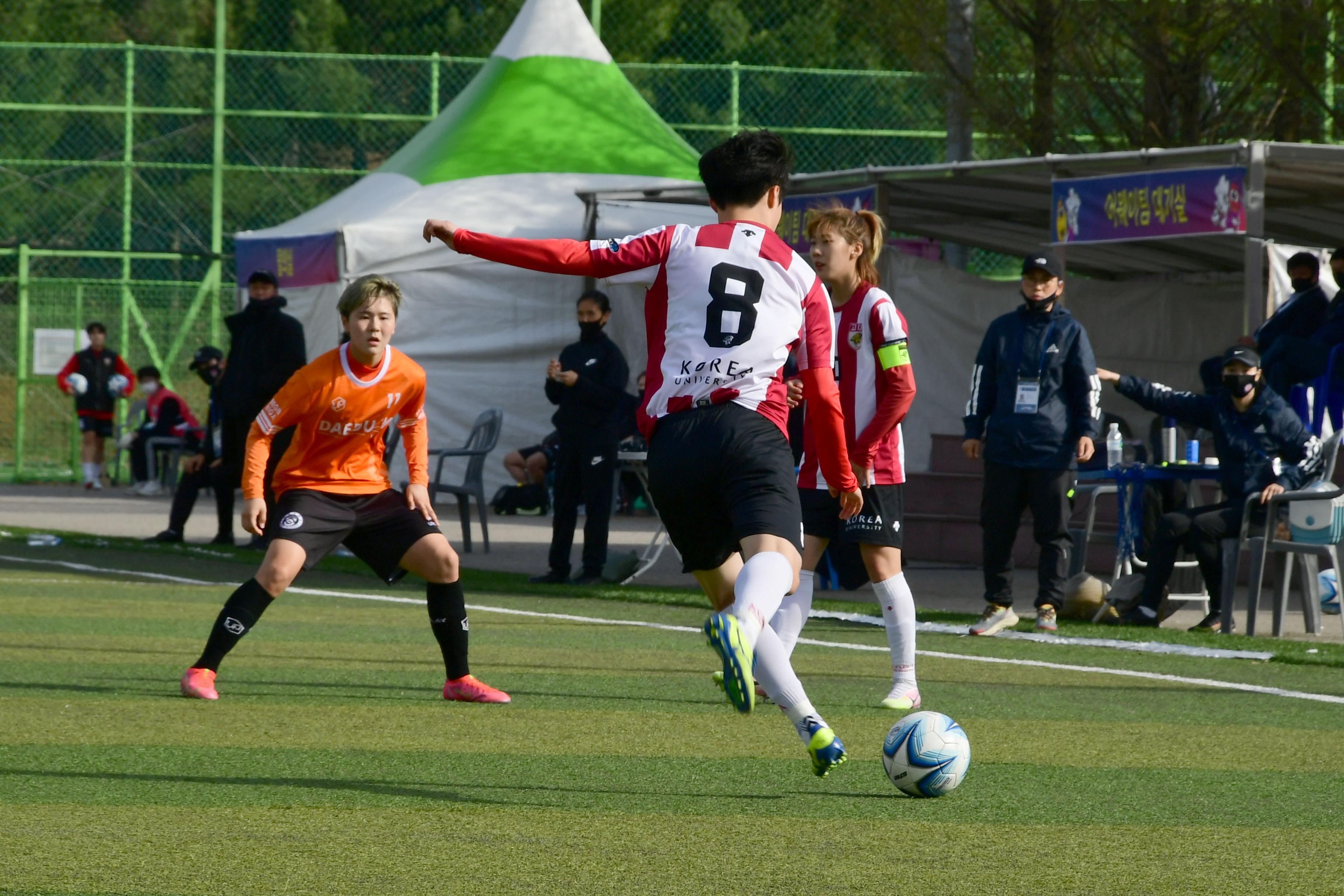 2021 한국여자축구연맹전 의 사진