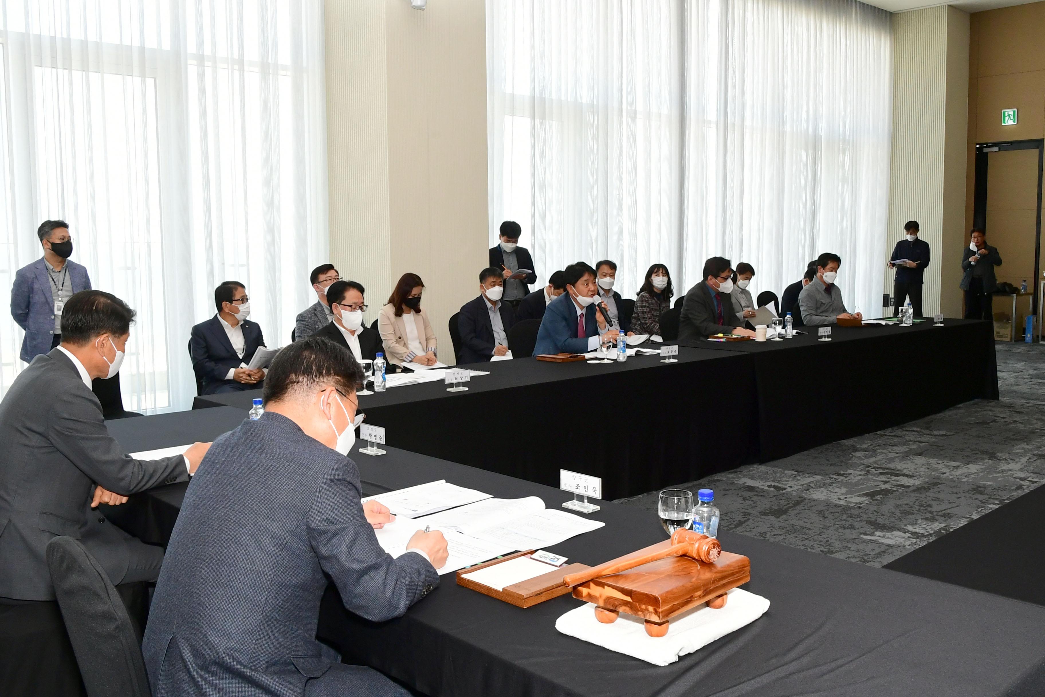 2021 상반기 접경지역 시장군수협의회 의 사진