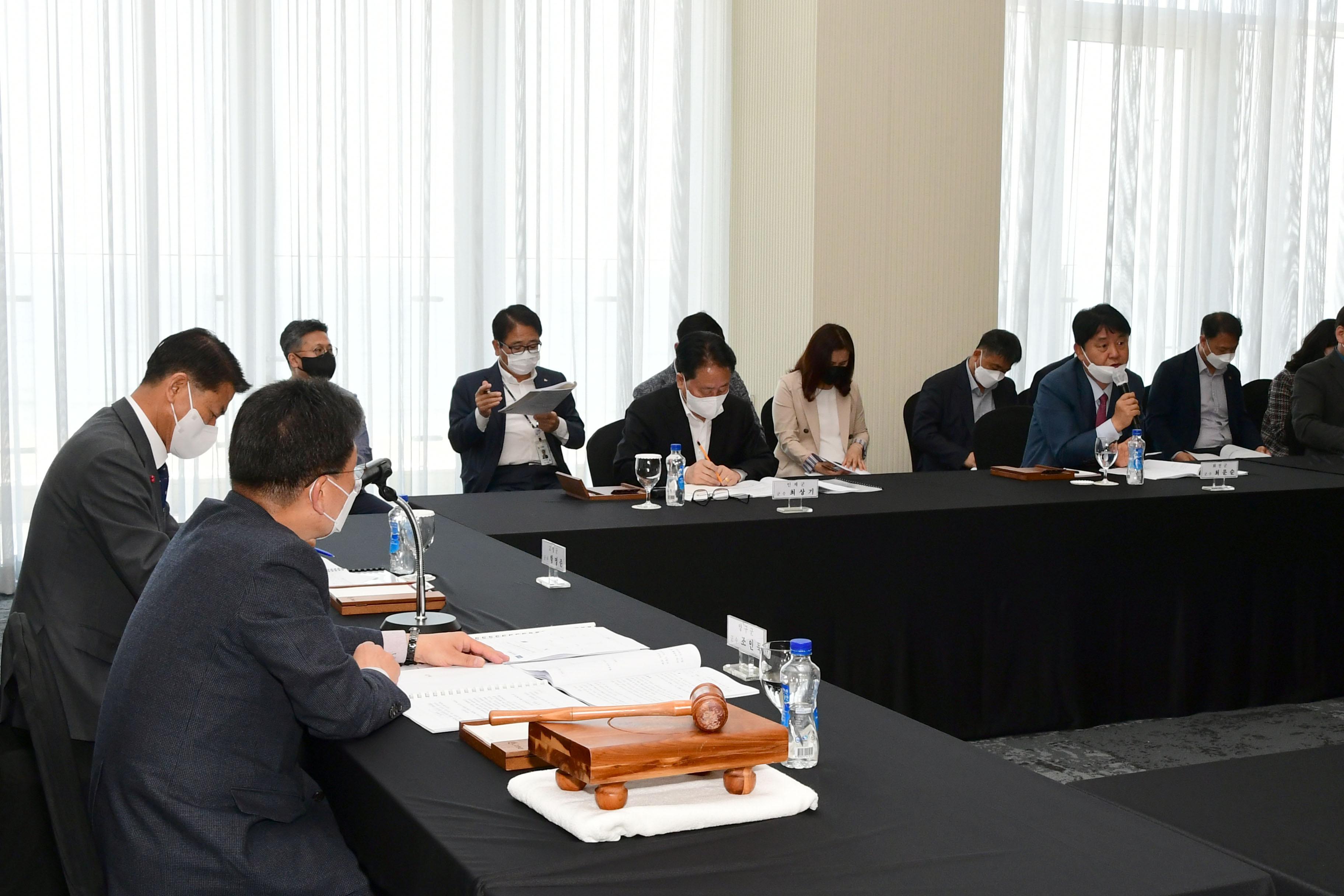 2021 상반기 접경지역 시장군수협의회 의 사진