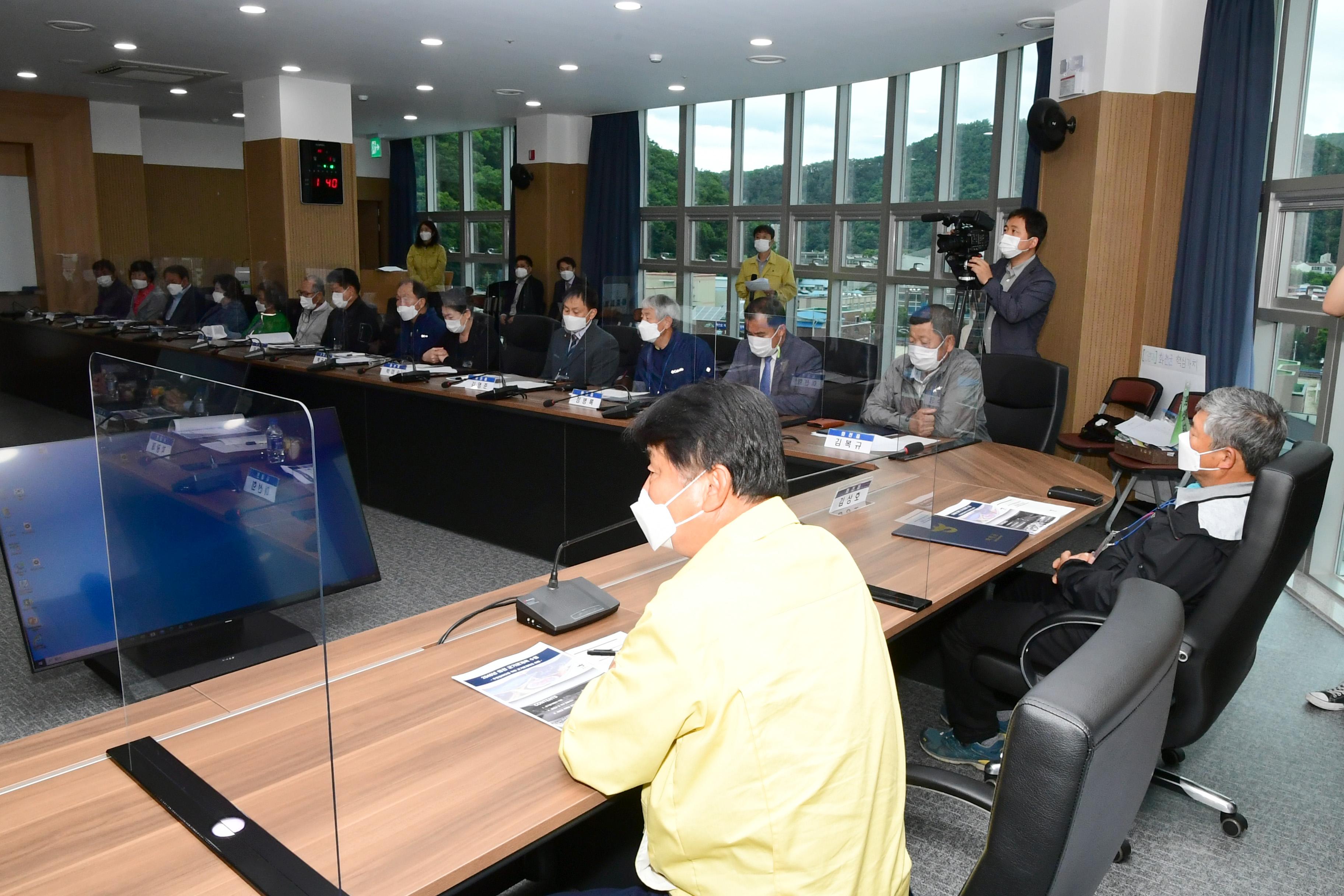 2021 화천군 기본계획 수립 주민참여단 회의 의 사진