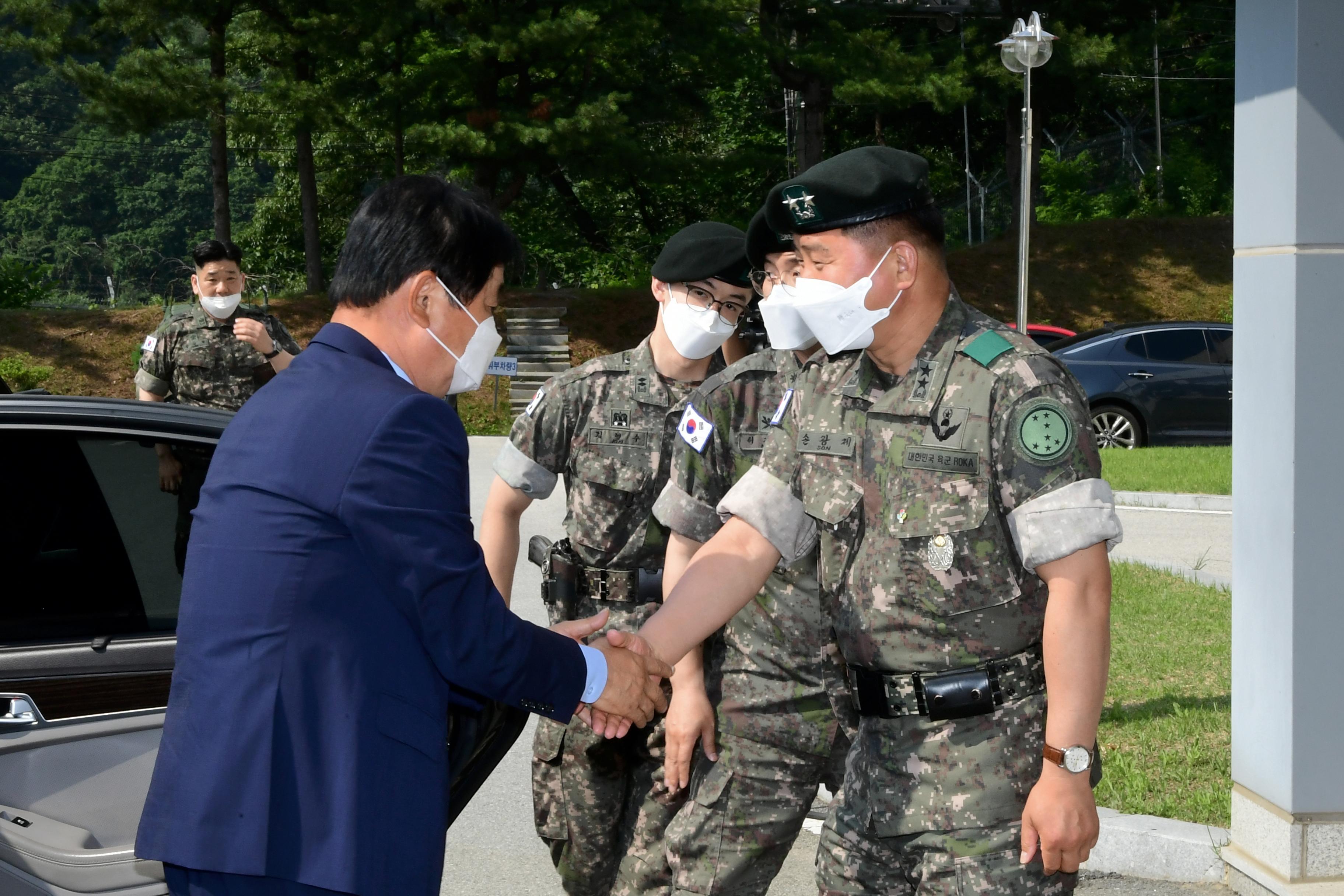 2021 제72주년 육군 제7보병사단 창설기념일 의 사진