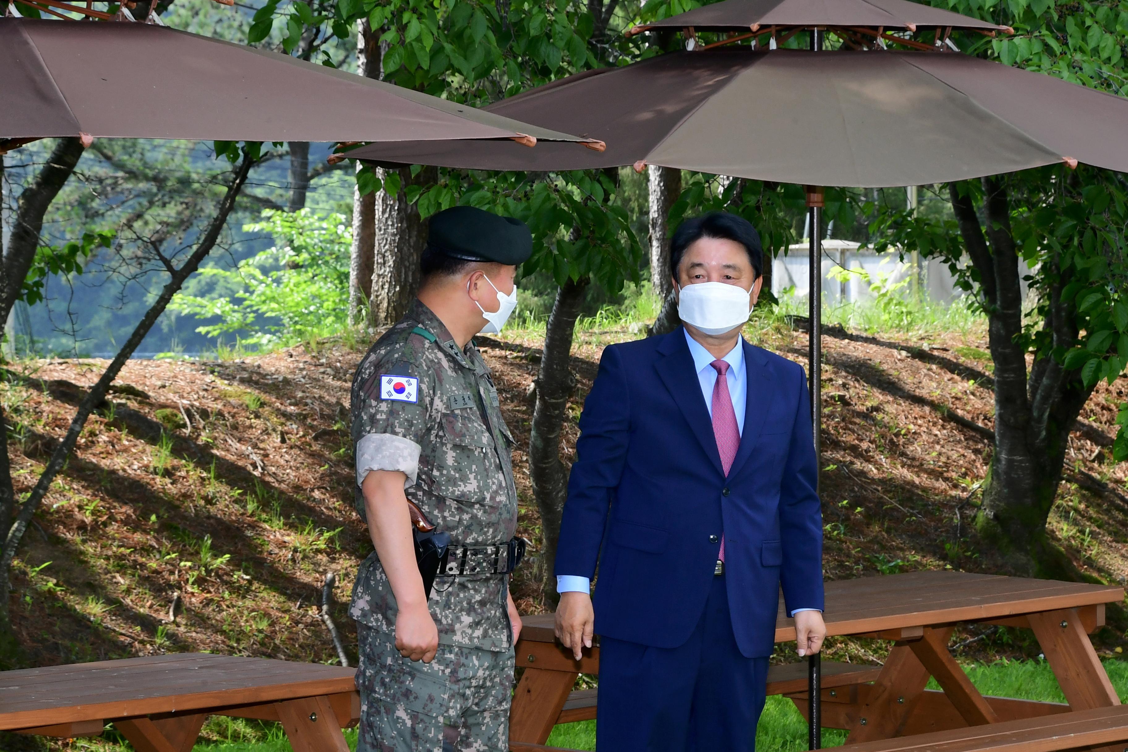 2021 제72주년 육군 제7보병사단 창설기념일 의 사진