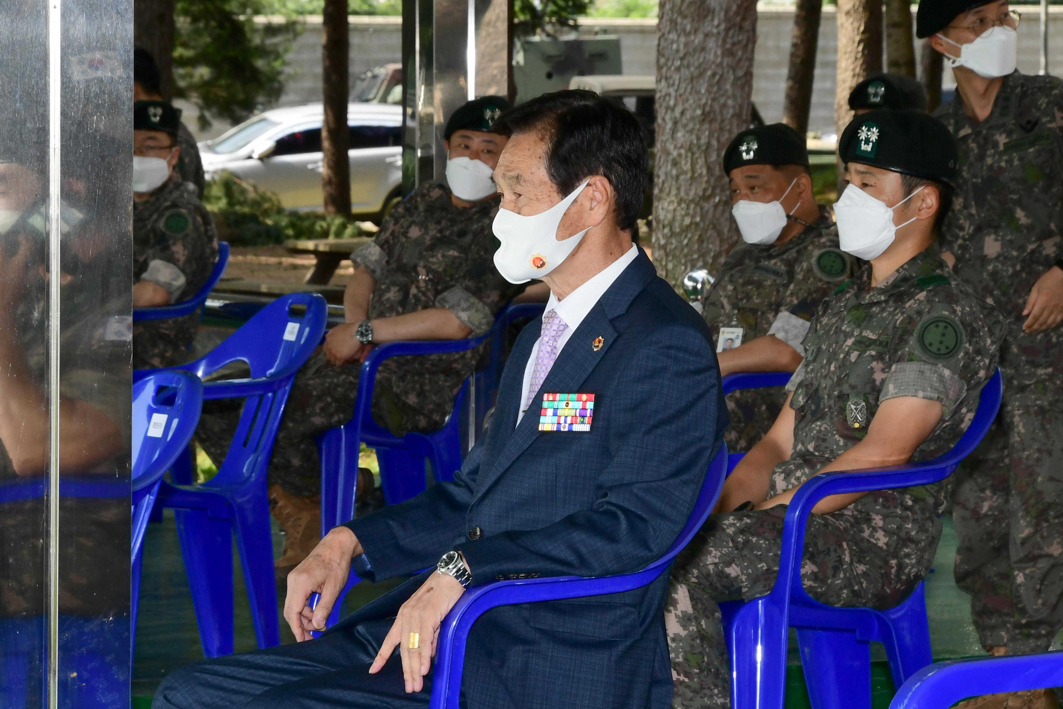 2021 제72주년 육군 제7보병사단 창설기념일 의 사진