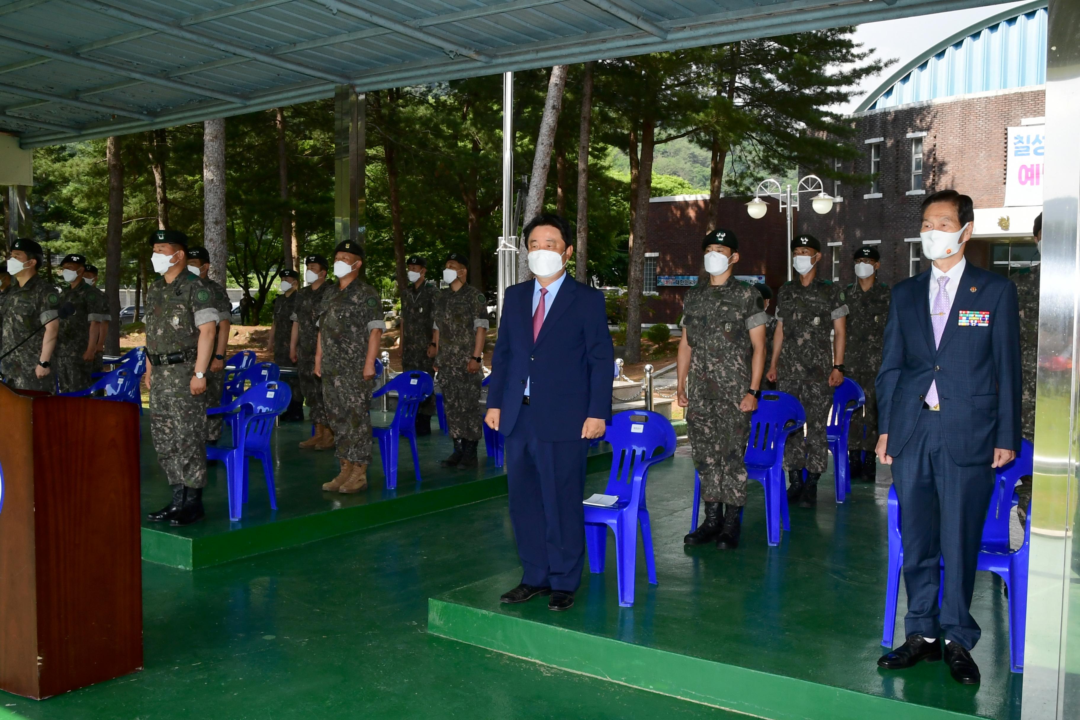 2021 제72주년 육군 제7보병사단 창설기념일 의 사진