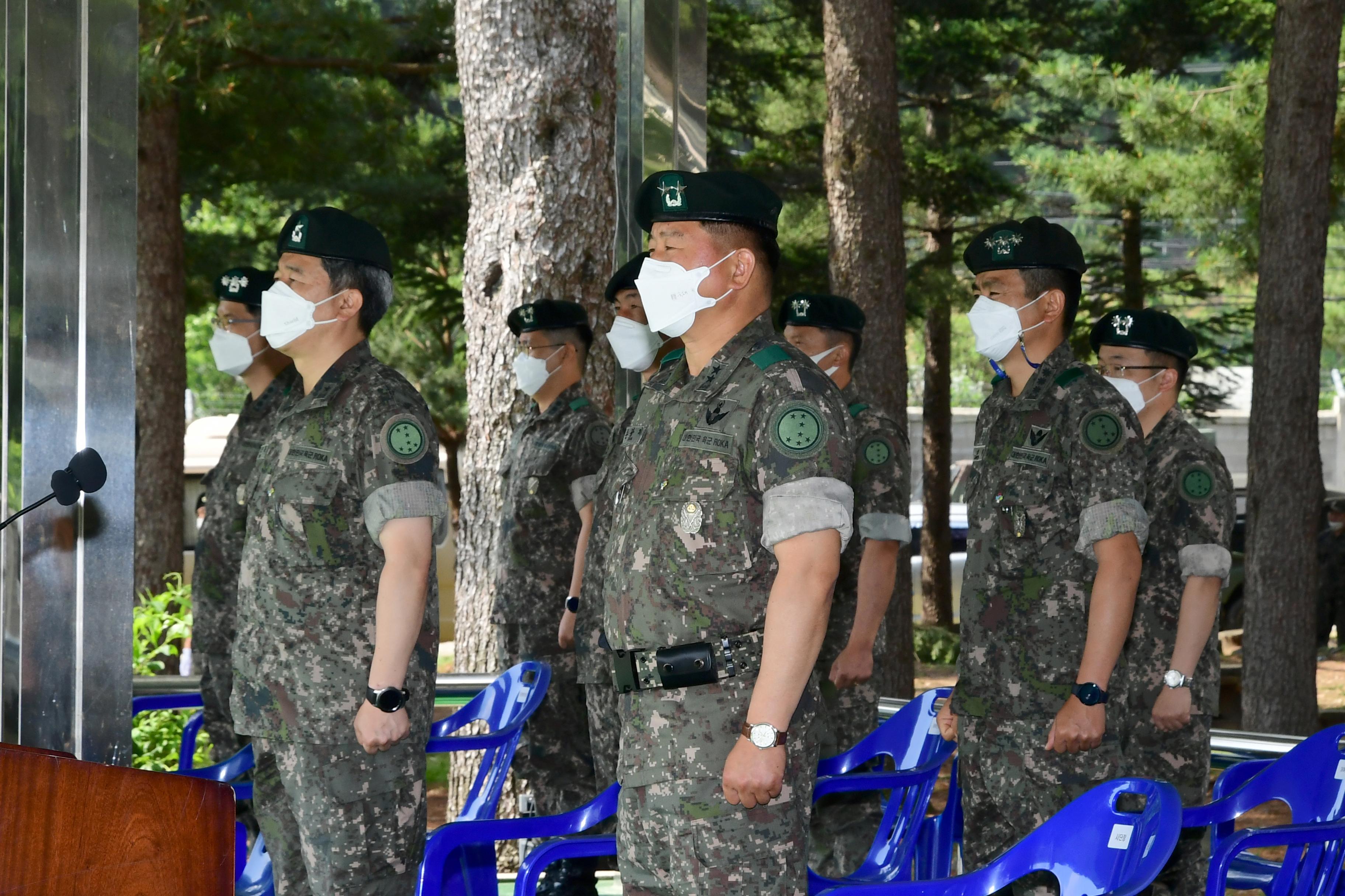 2021 제72주년 육군 제7보병사단 창설기념일 의 사진