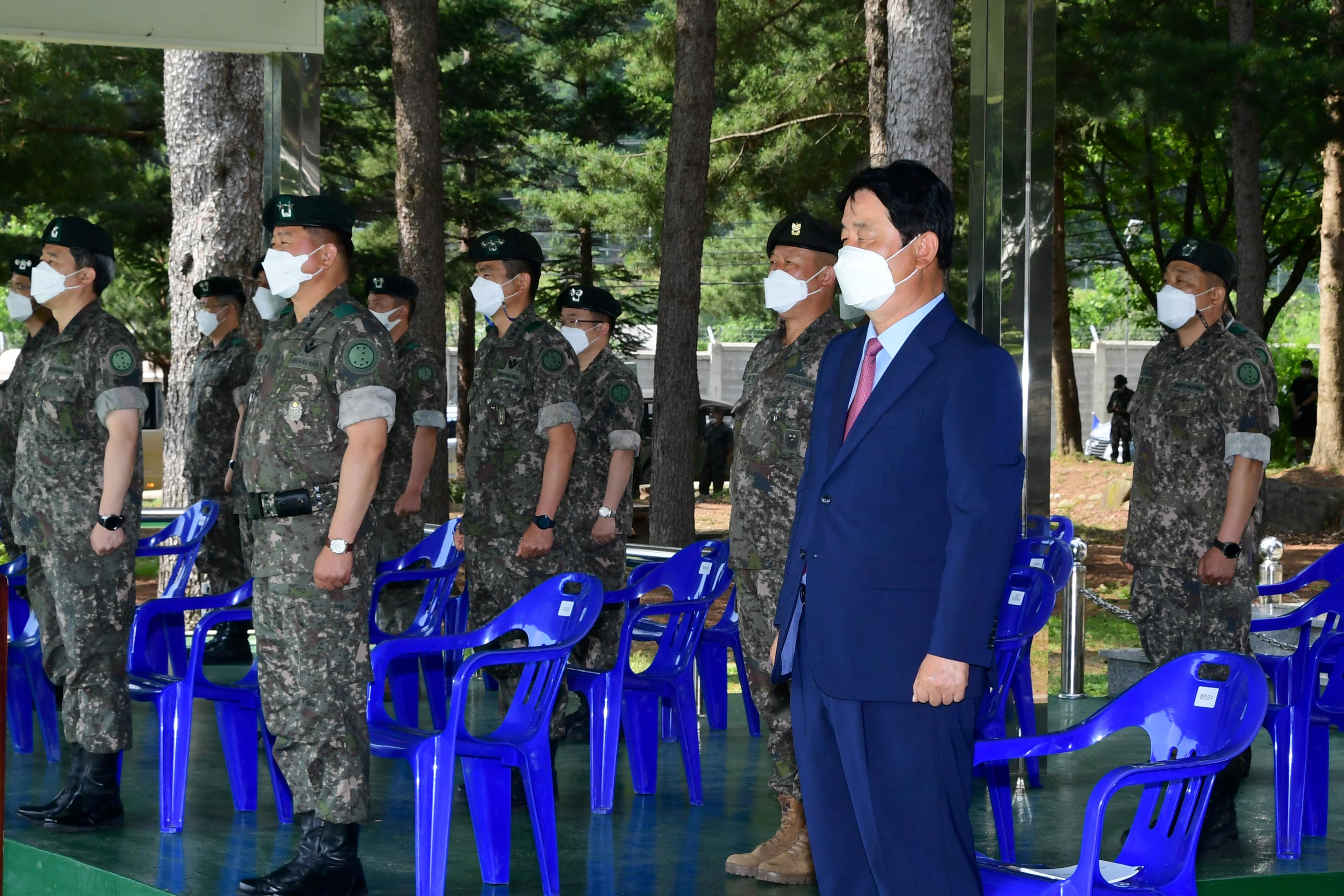 2021 제72주년 육군 제7보병사단 창설기념일 의 사진