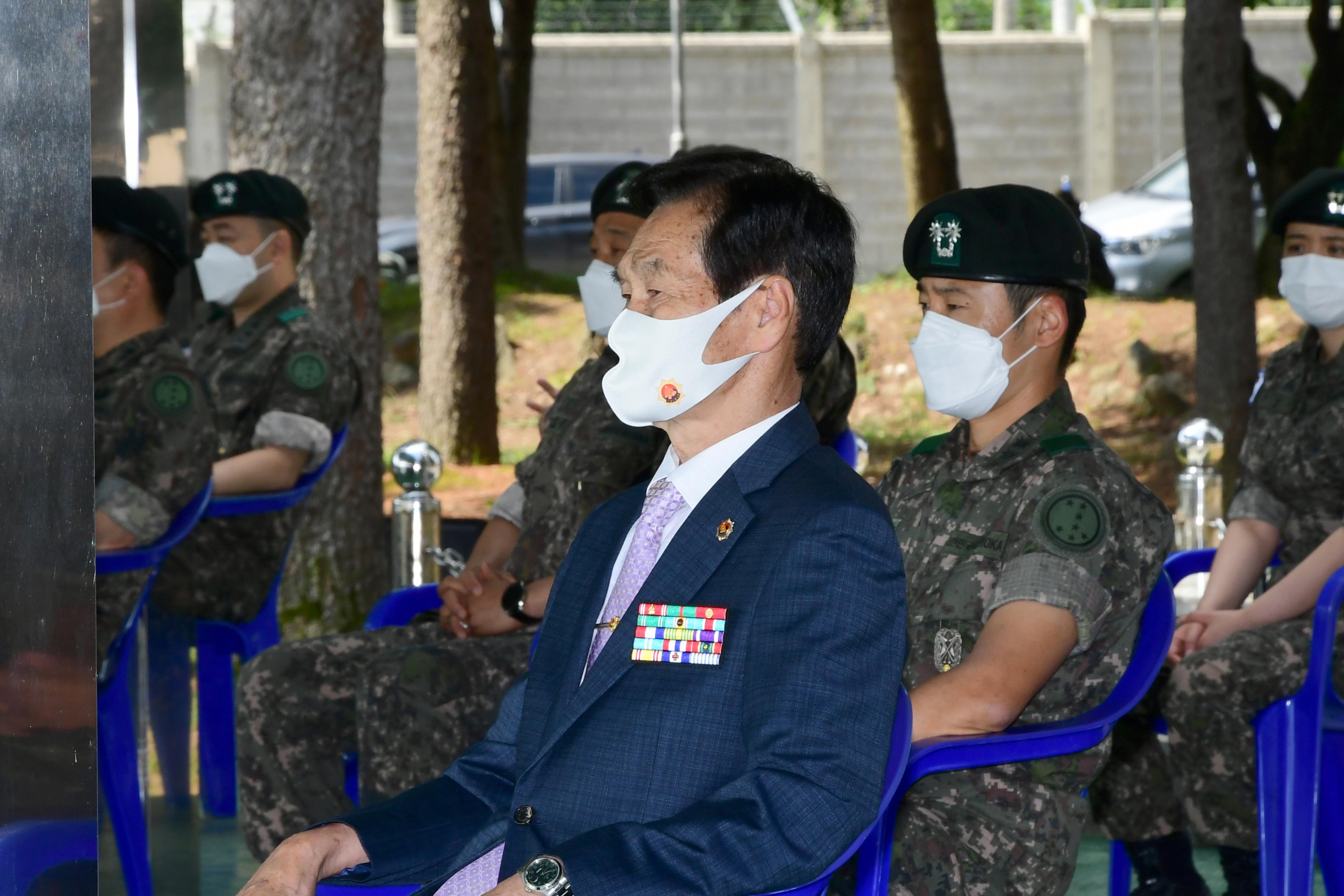 2021 제72주년 육군 제7보병사단 창설기념일 의 사진