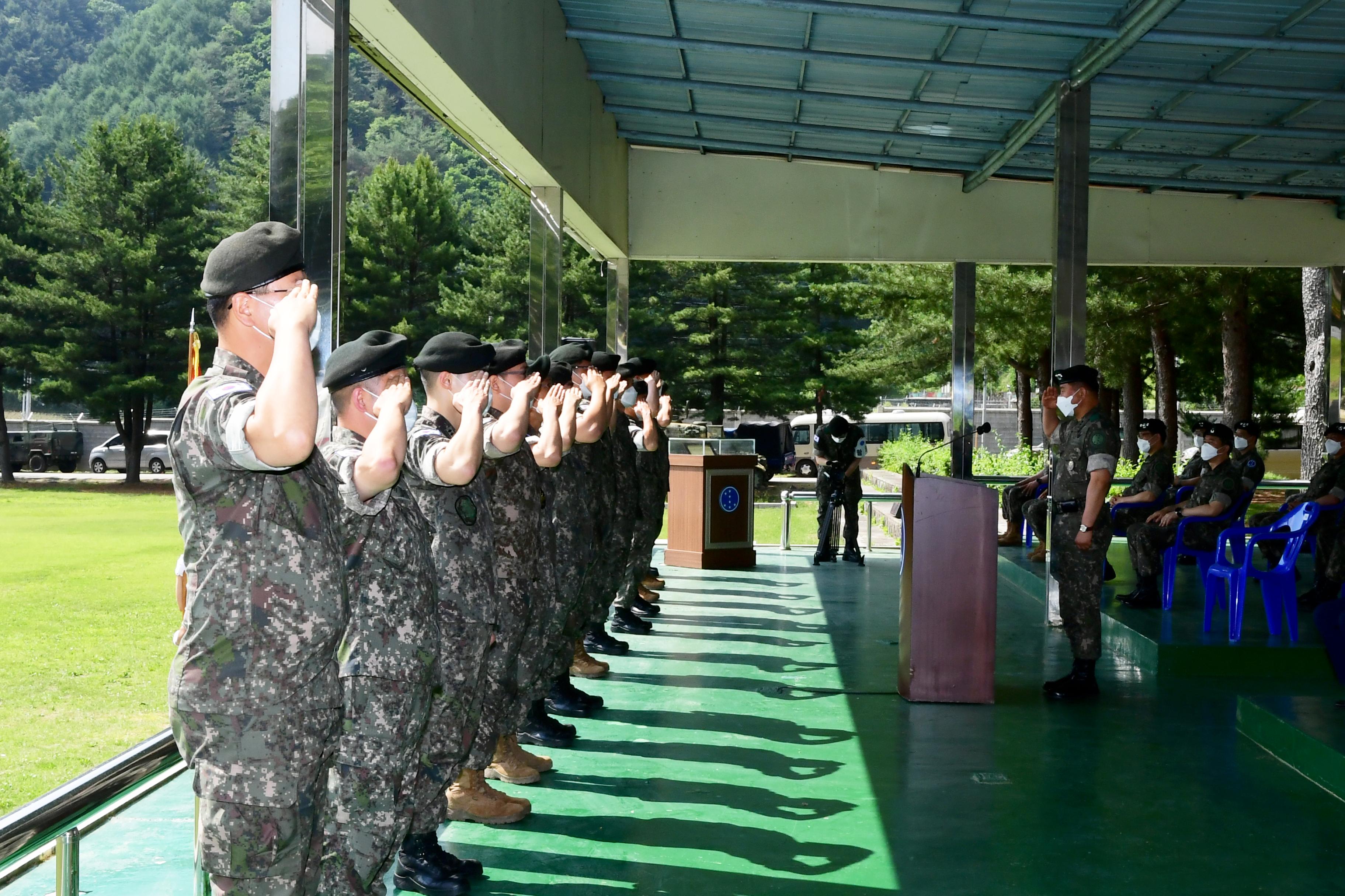 2021 제72주년 육군 제7보병사단 창설기념일 의 사진