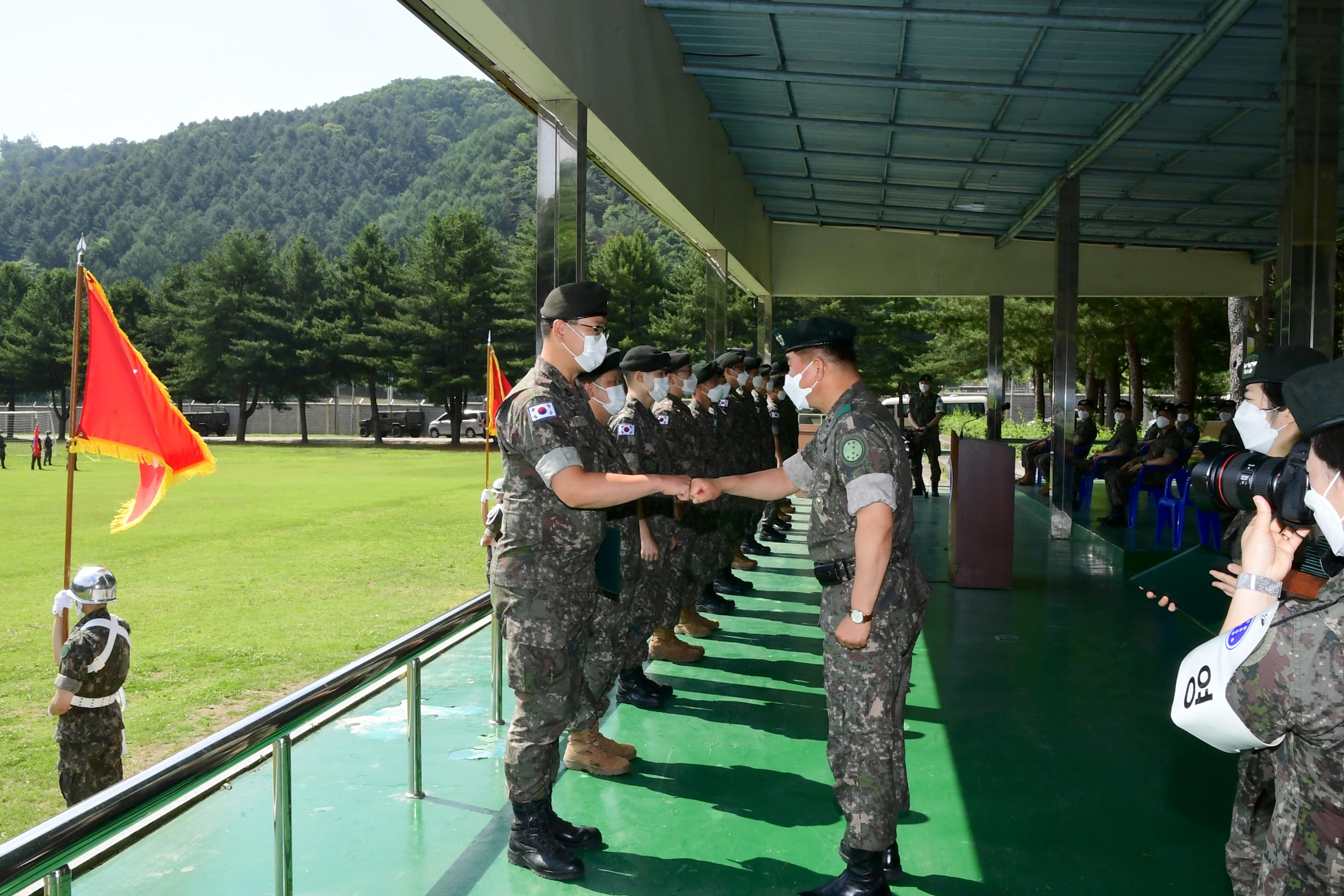 2021 제72주년 육군 제7보병사단 창설기념일 의 사진