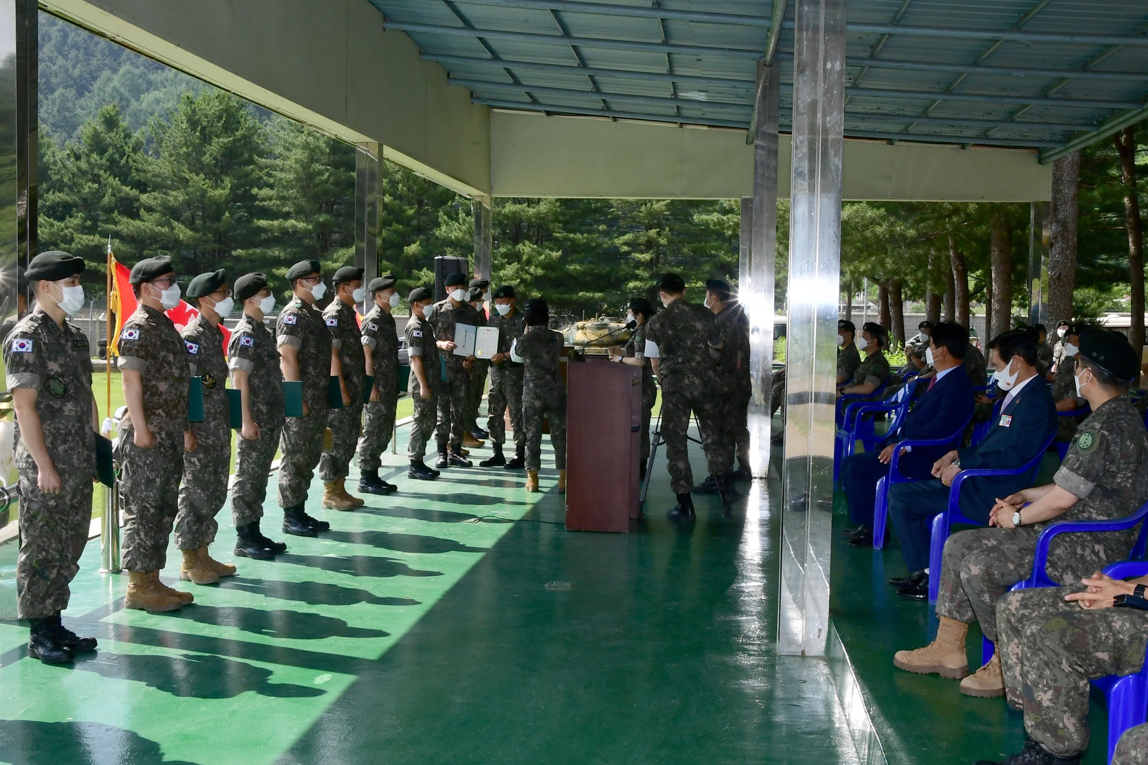 2021 제72주년 육군 제7보병사단 창설기념일 의 사진