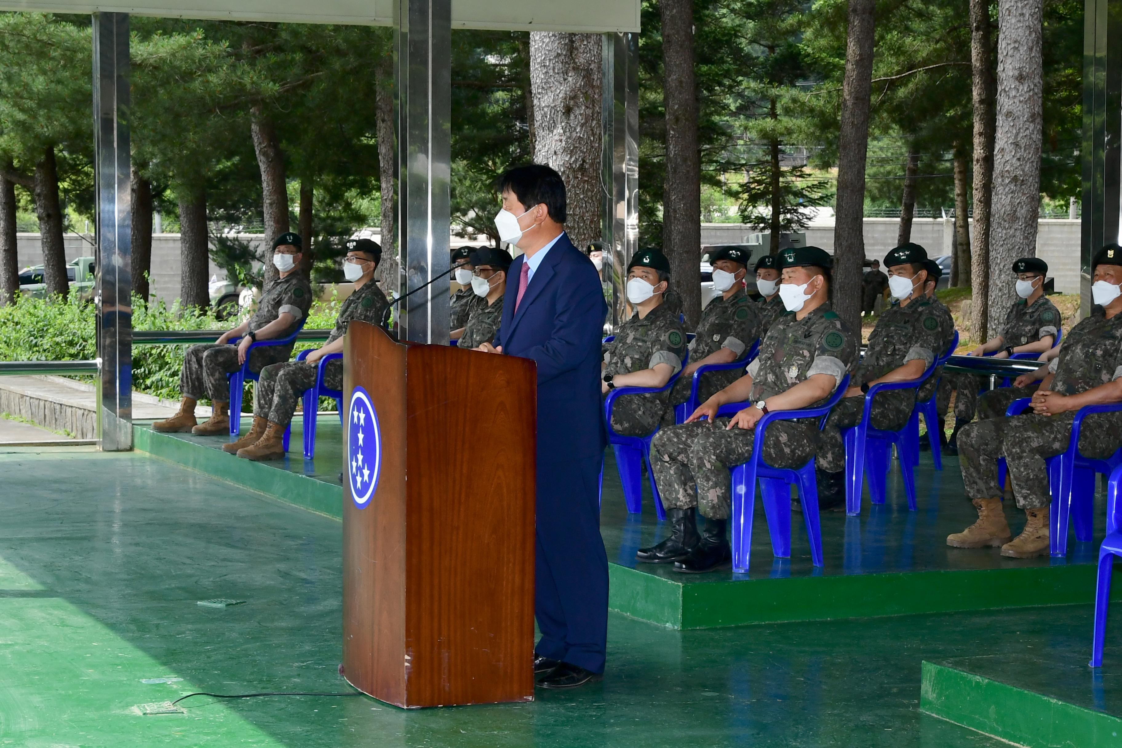 2021 제72주년 육군 제7보병사단 창설기념일 의 사진