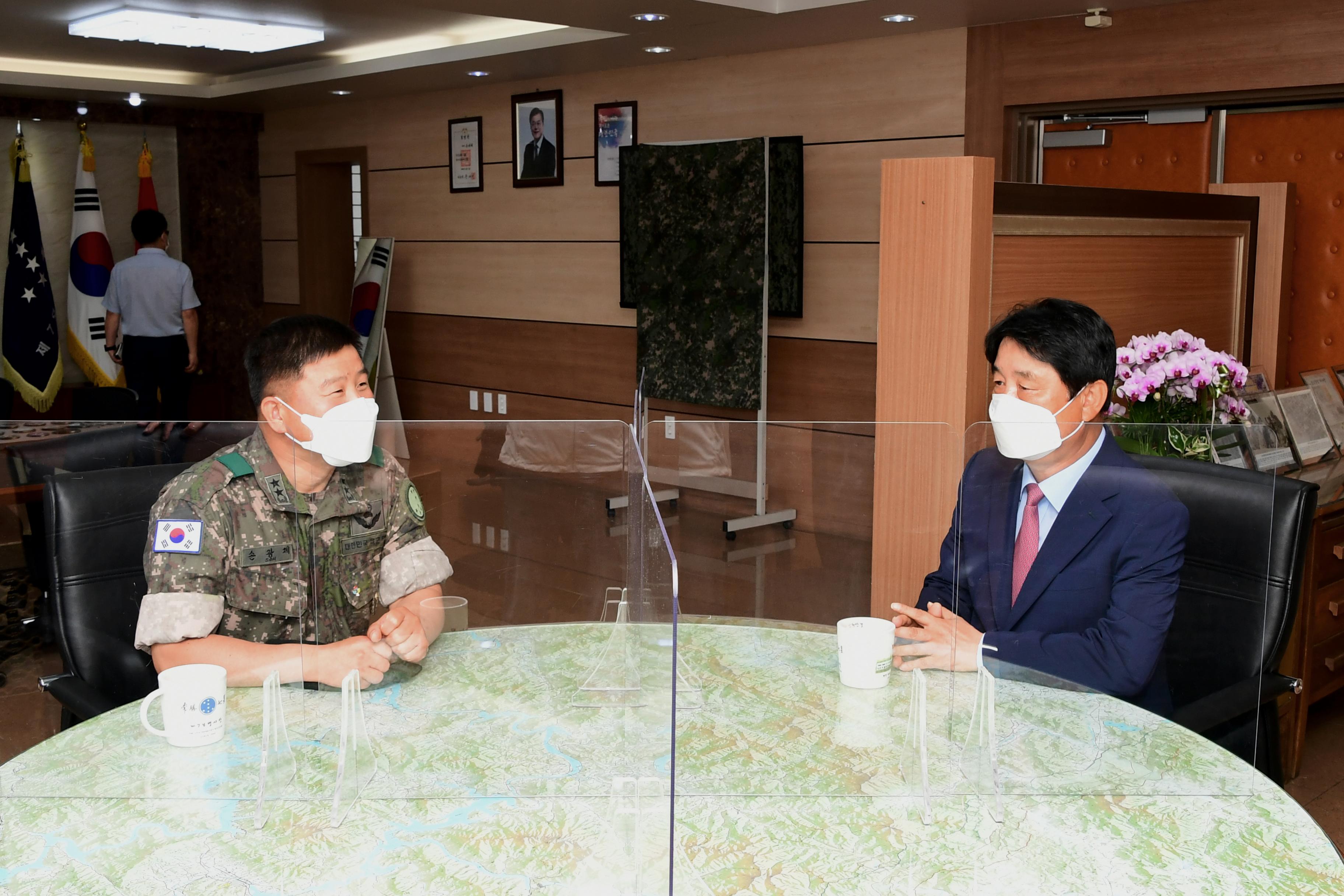 2021 제72주년 육군 제7보병사단 창설기념일 의 사진