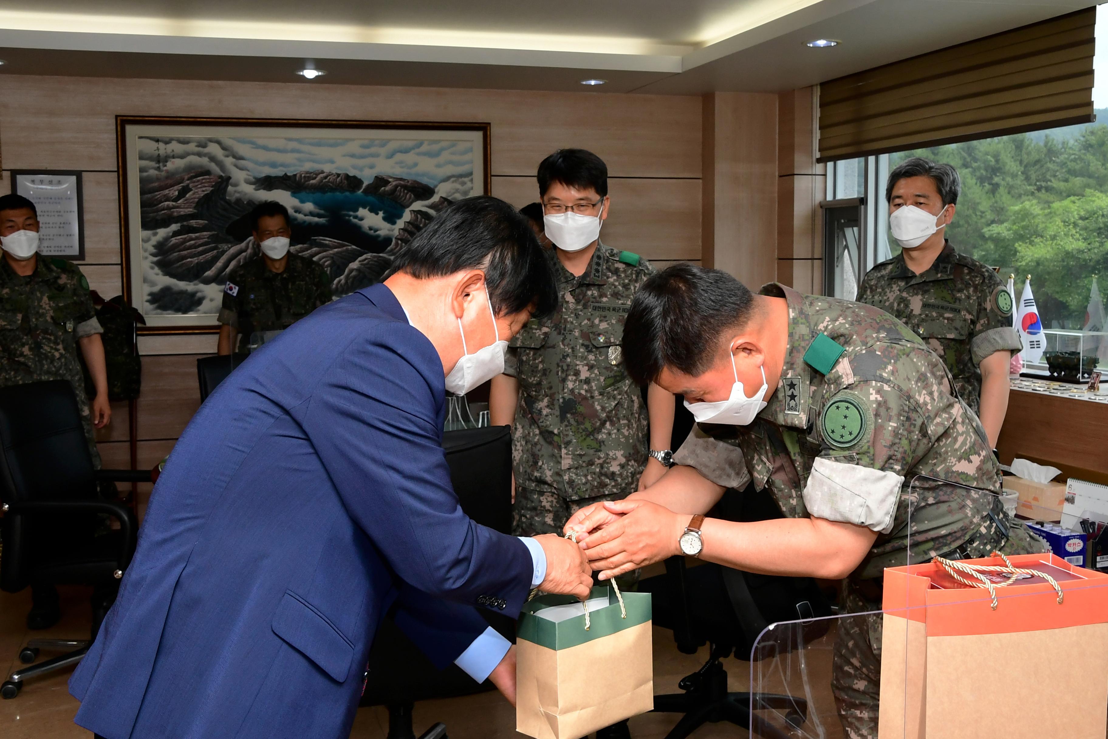 2021 제72주년 육군 제7보병사단 창설기념일 의 사진