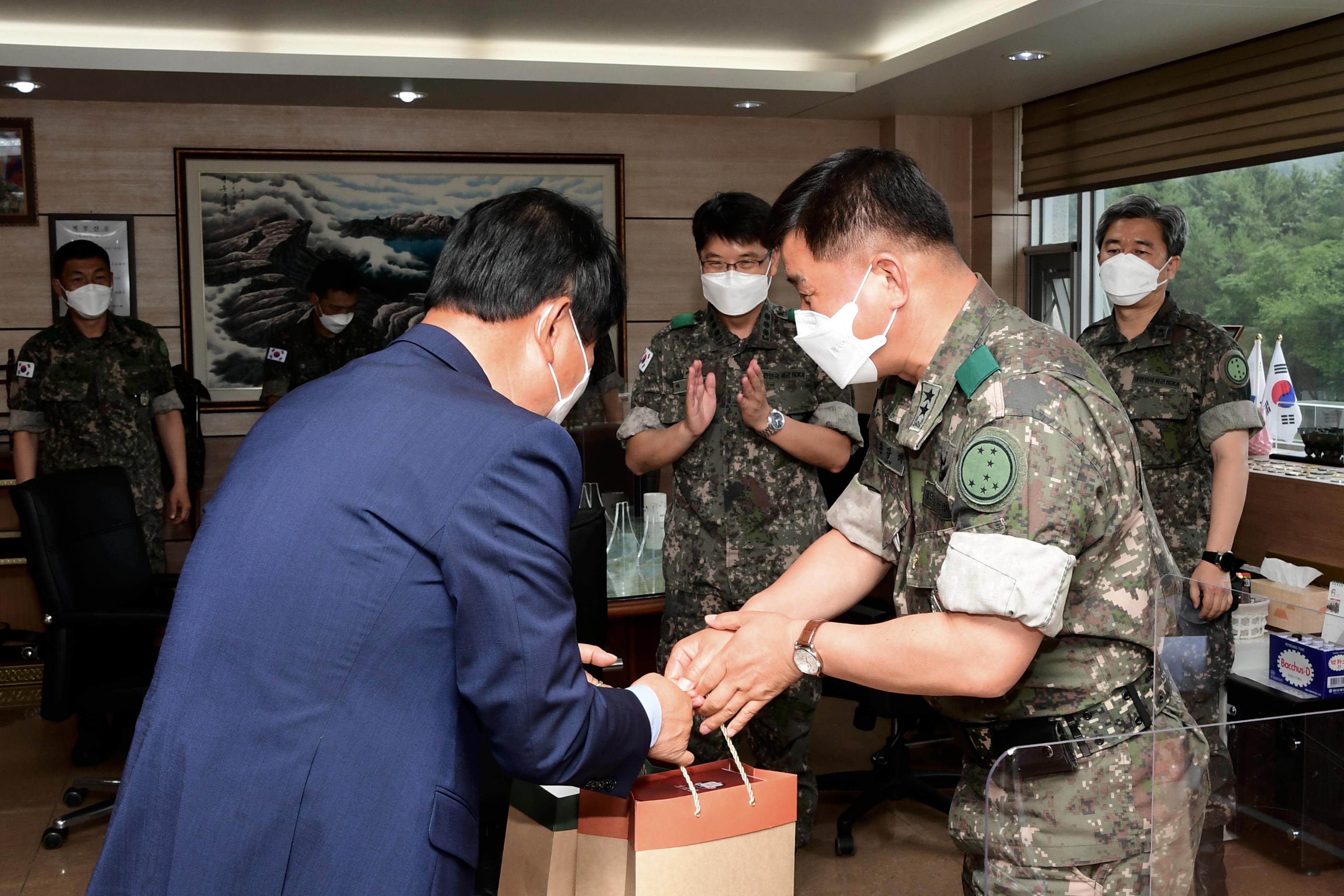 2021 제72주년 육군 제7보병사단 창설기념일 의 사진