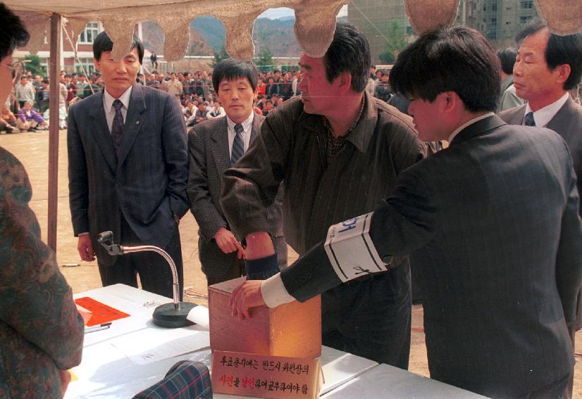14대국회의원선거 의 사진