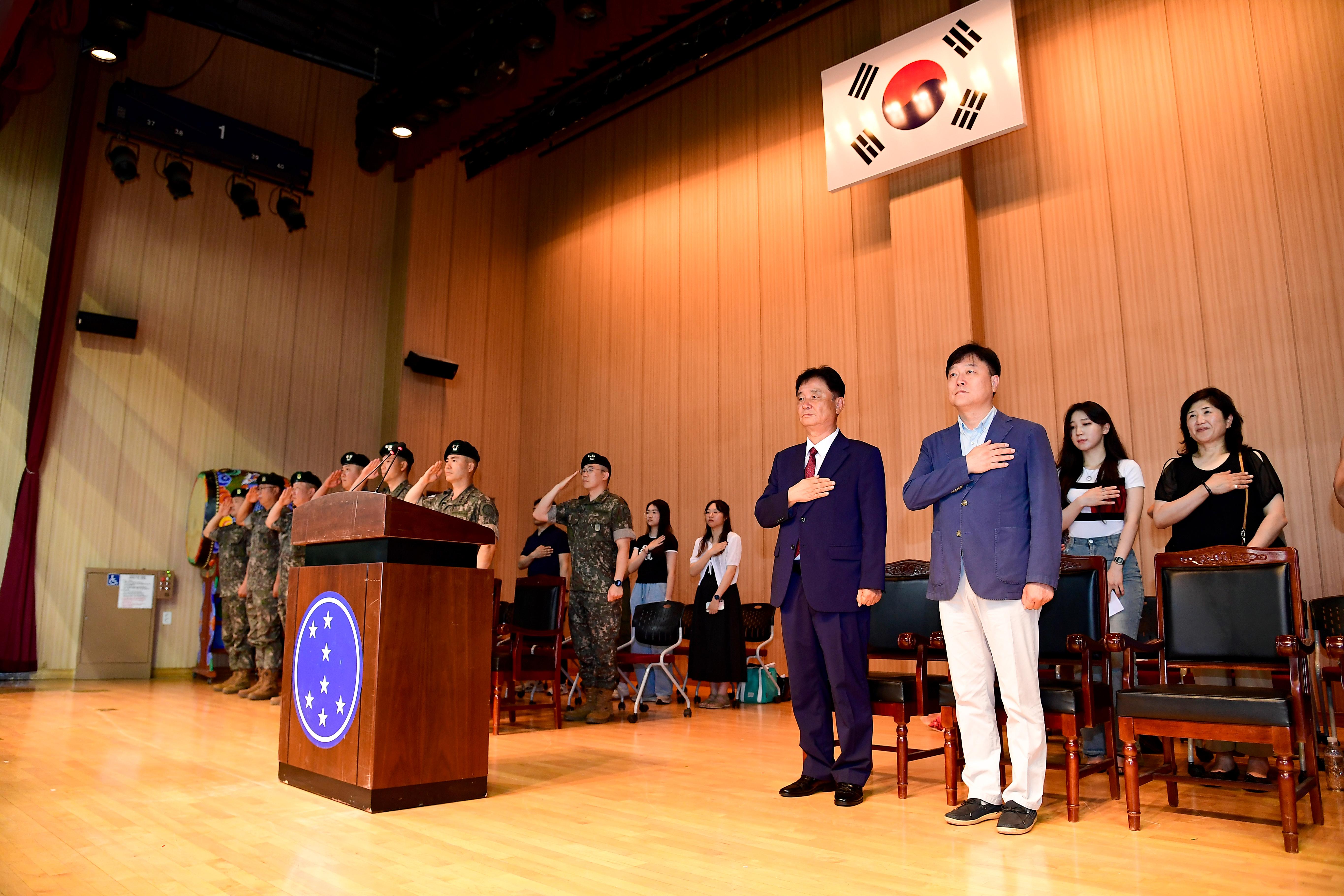 2024 제7보병사단 신병수료식 의 사진