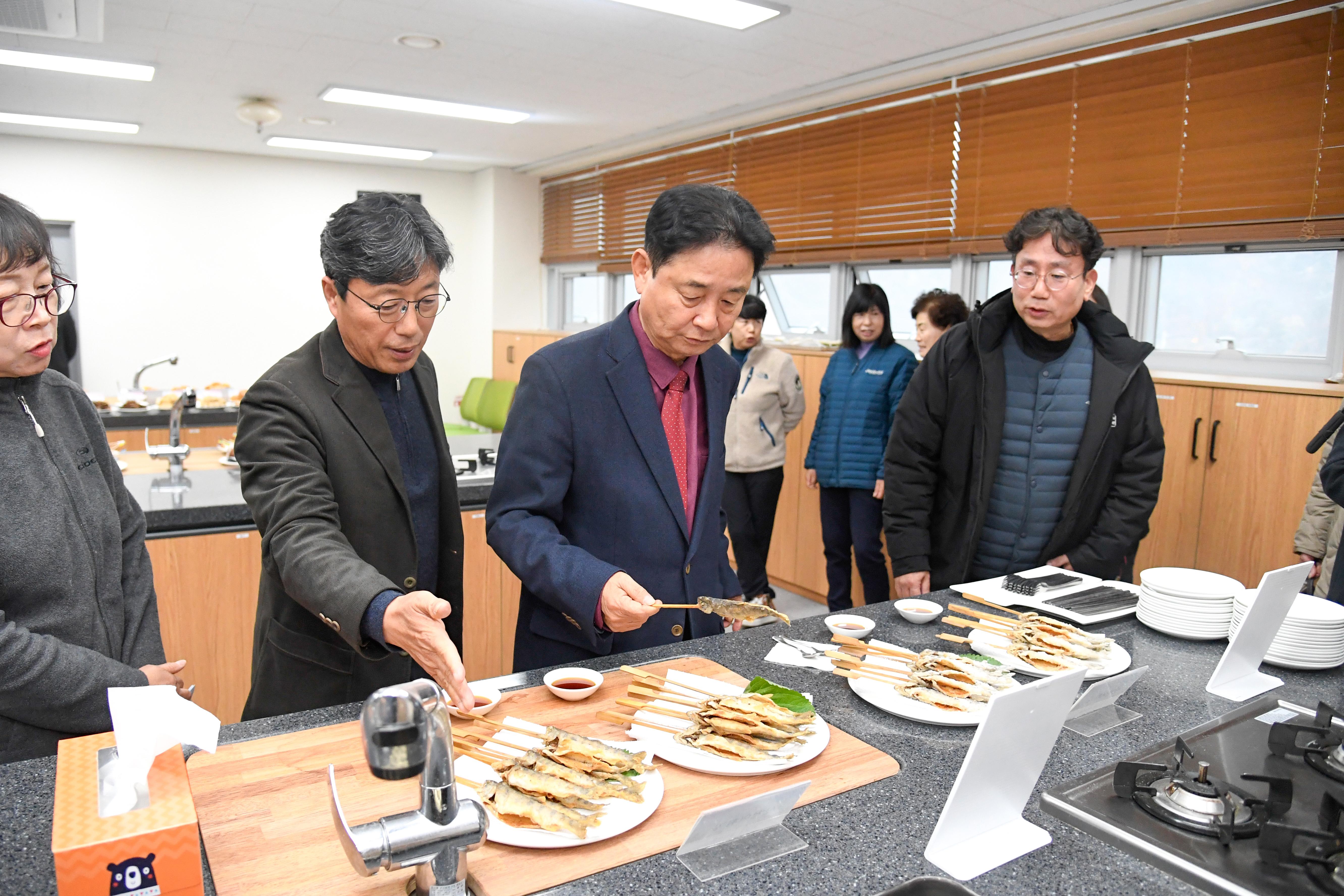 2024 지역 농· 특산물 활용 개발 음식 및 가공품 시식회 사진