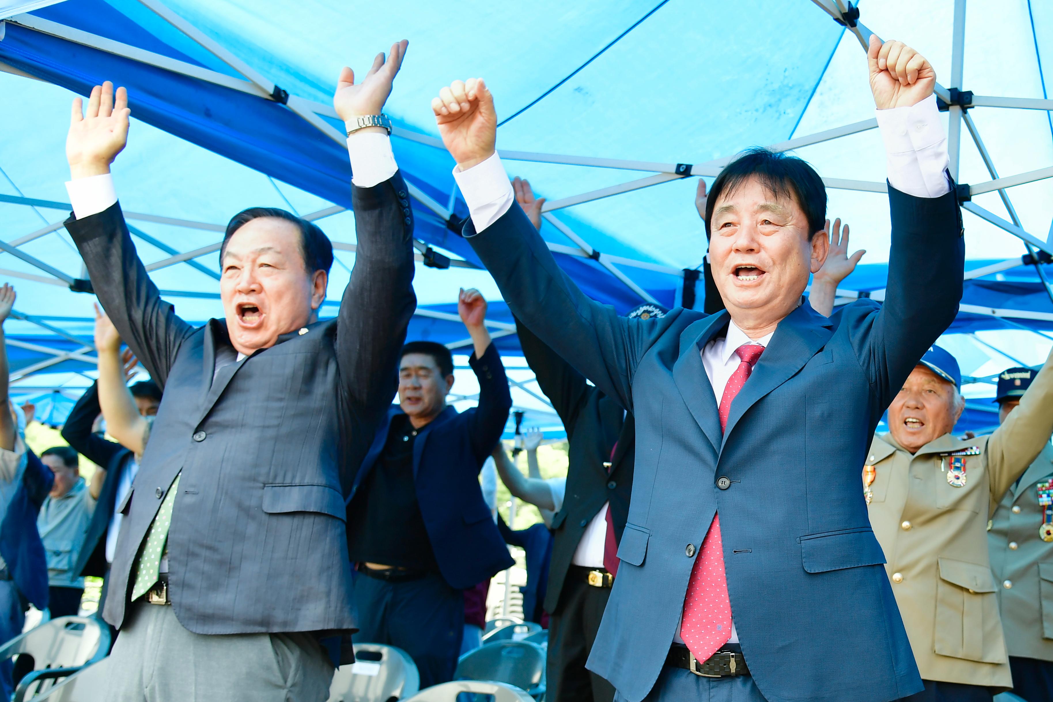 제74주년 파로호 대첩 전승 기념행사 의 사진