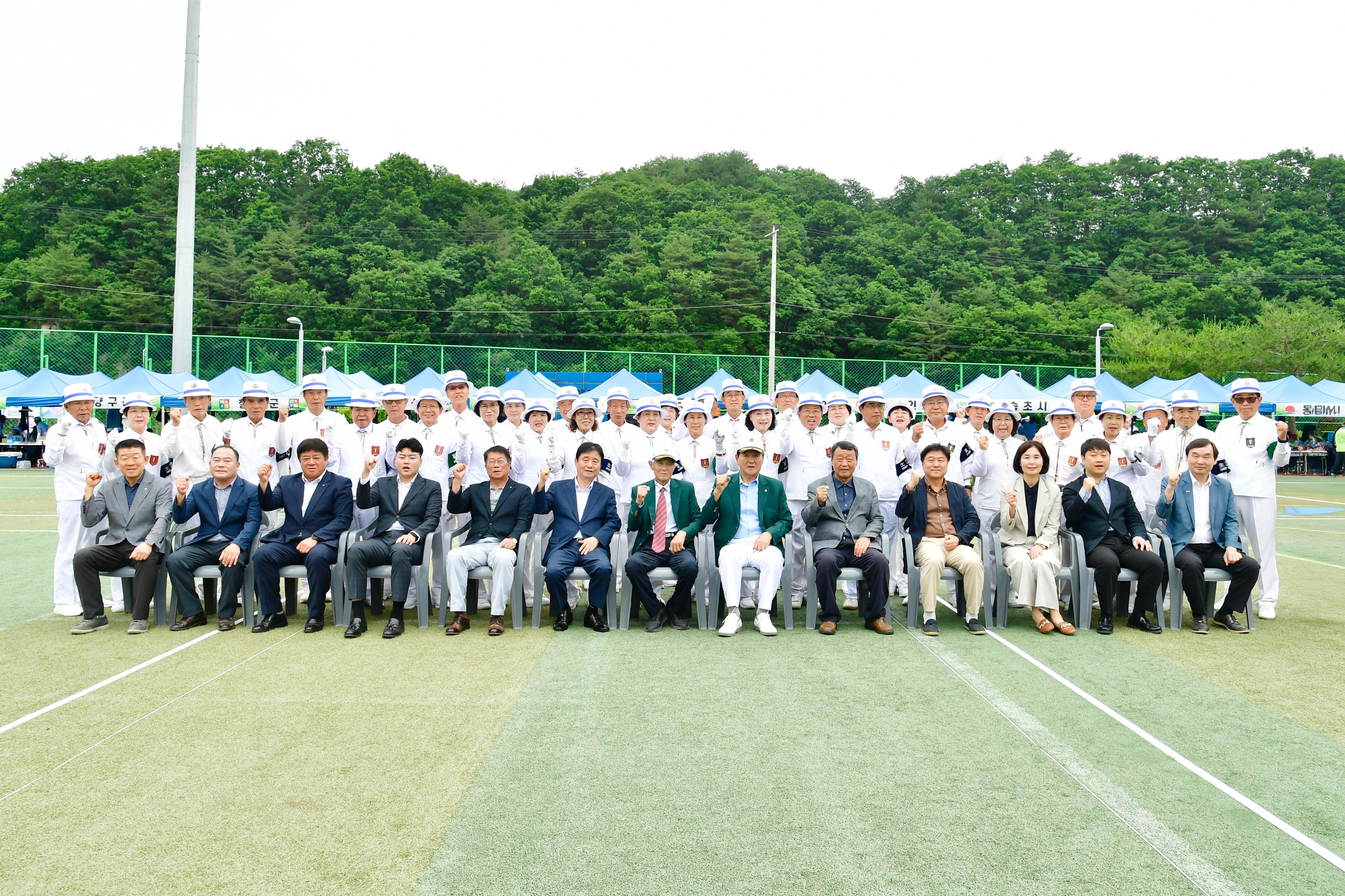 제3회 화천산천어기 강원특별자치도 게이트볼대회 사진