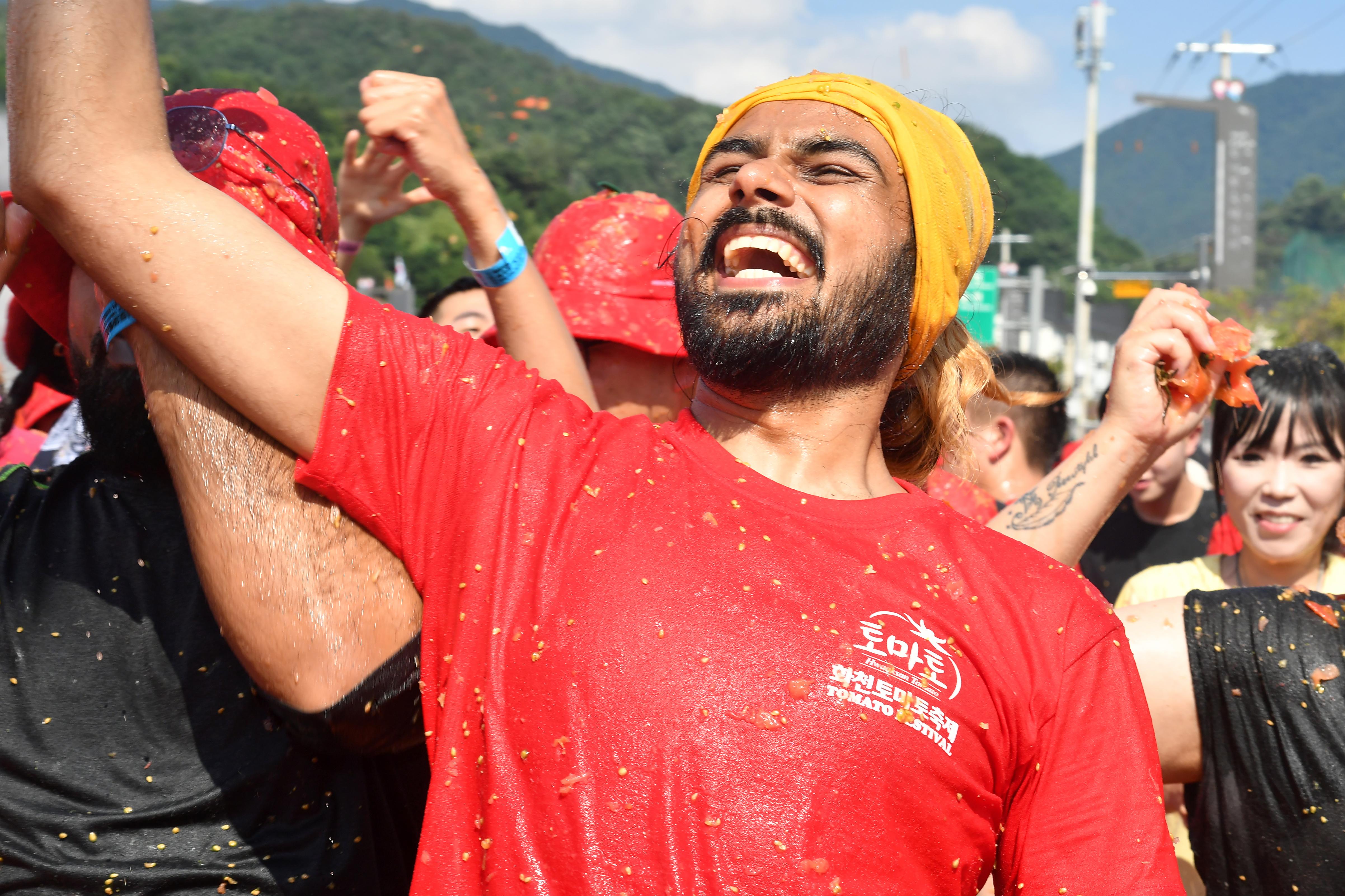 2025화천토마토축제_황금반지를 찾아라 의 사진