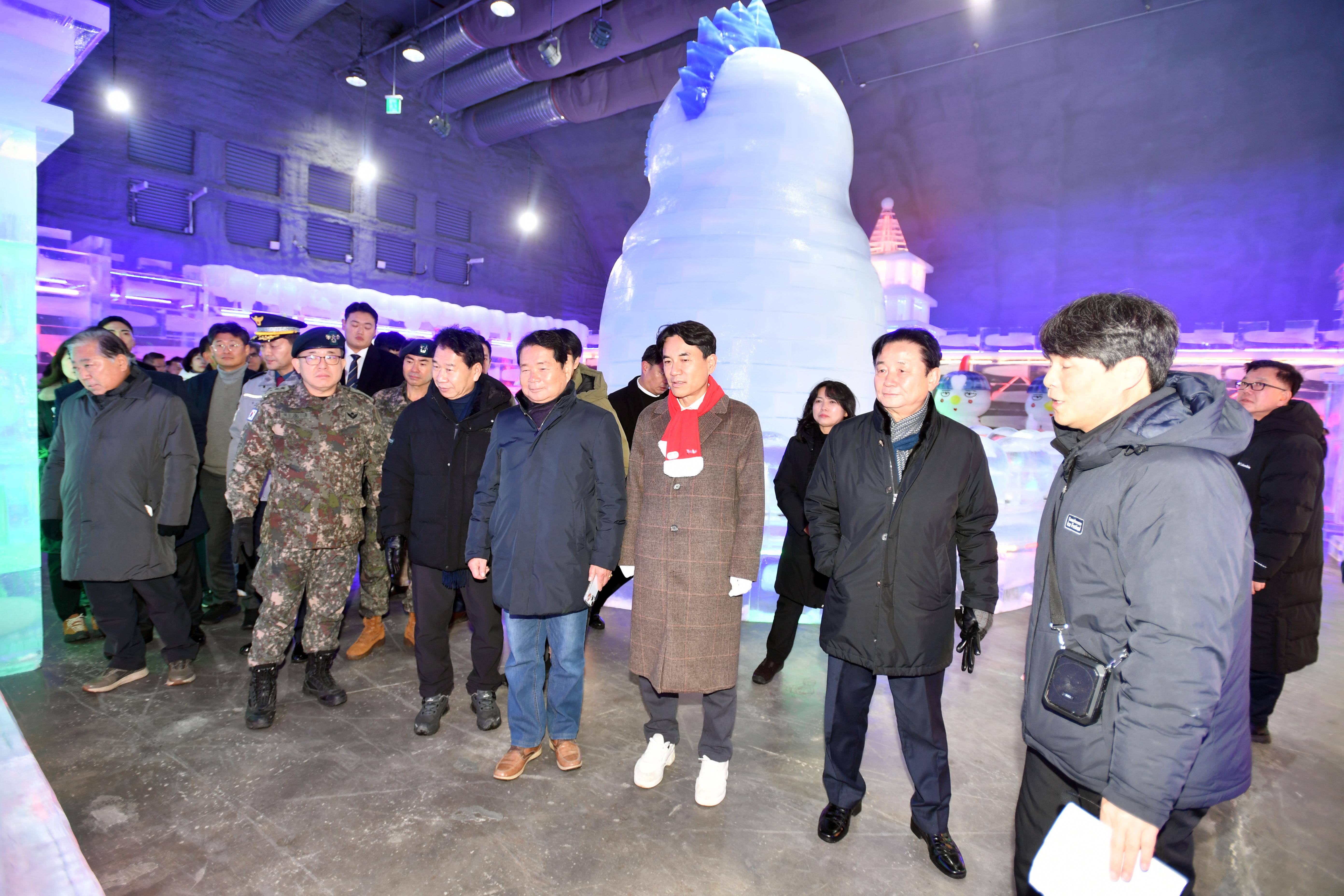 세계최대실내얼음조각광장 타빙식 의 사진