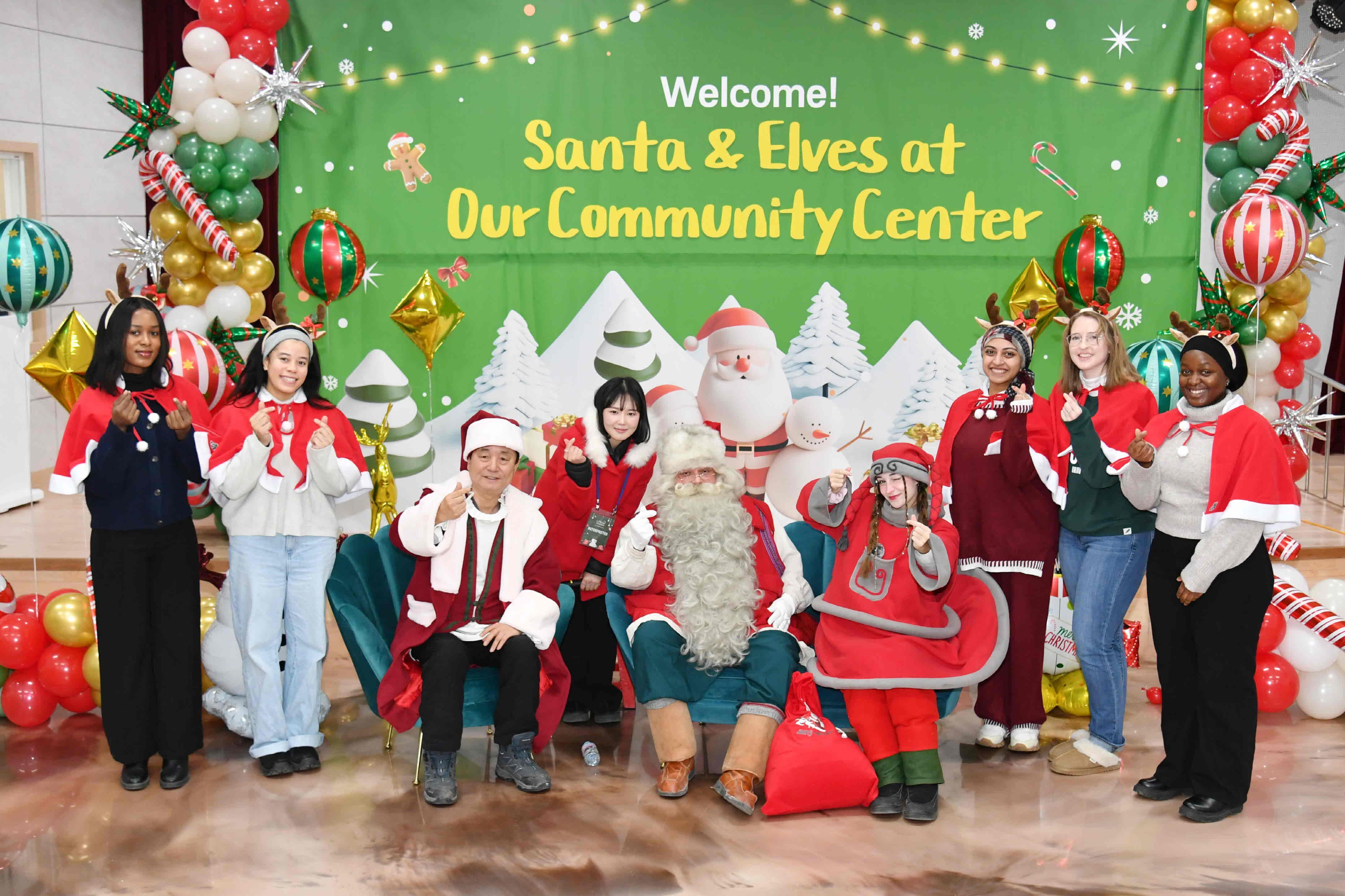 산타와 앨프행사 의 사진