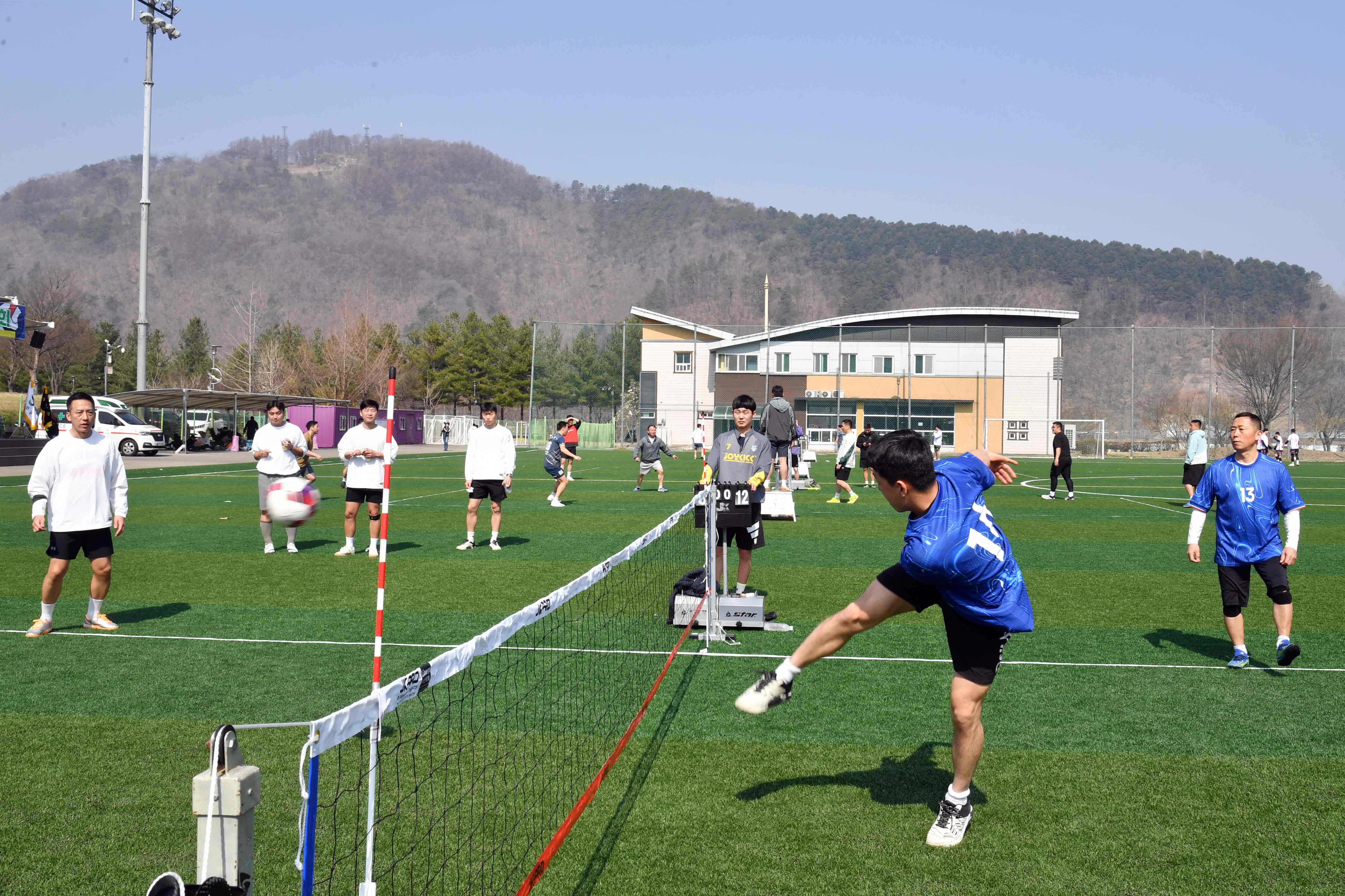 제17회 화천군수기 족구대회 의 사진